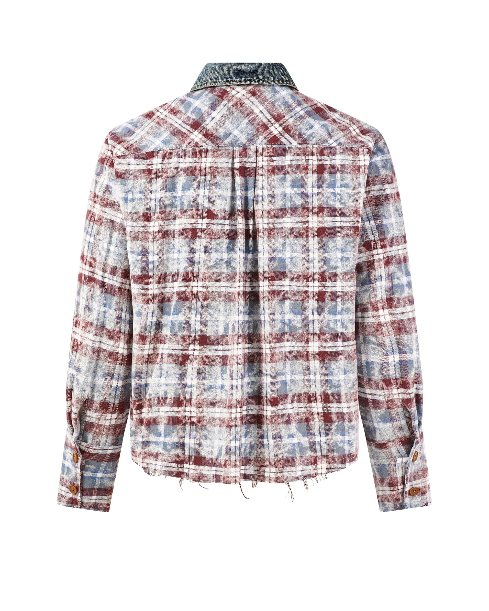 KREATE Denim Spliced Macarons Jacket