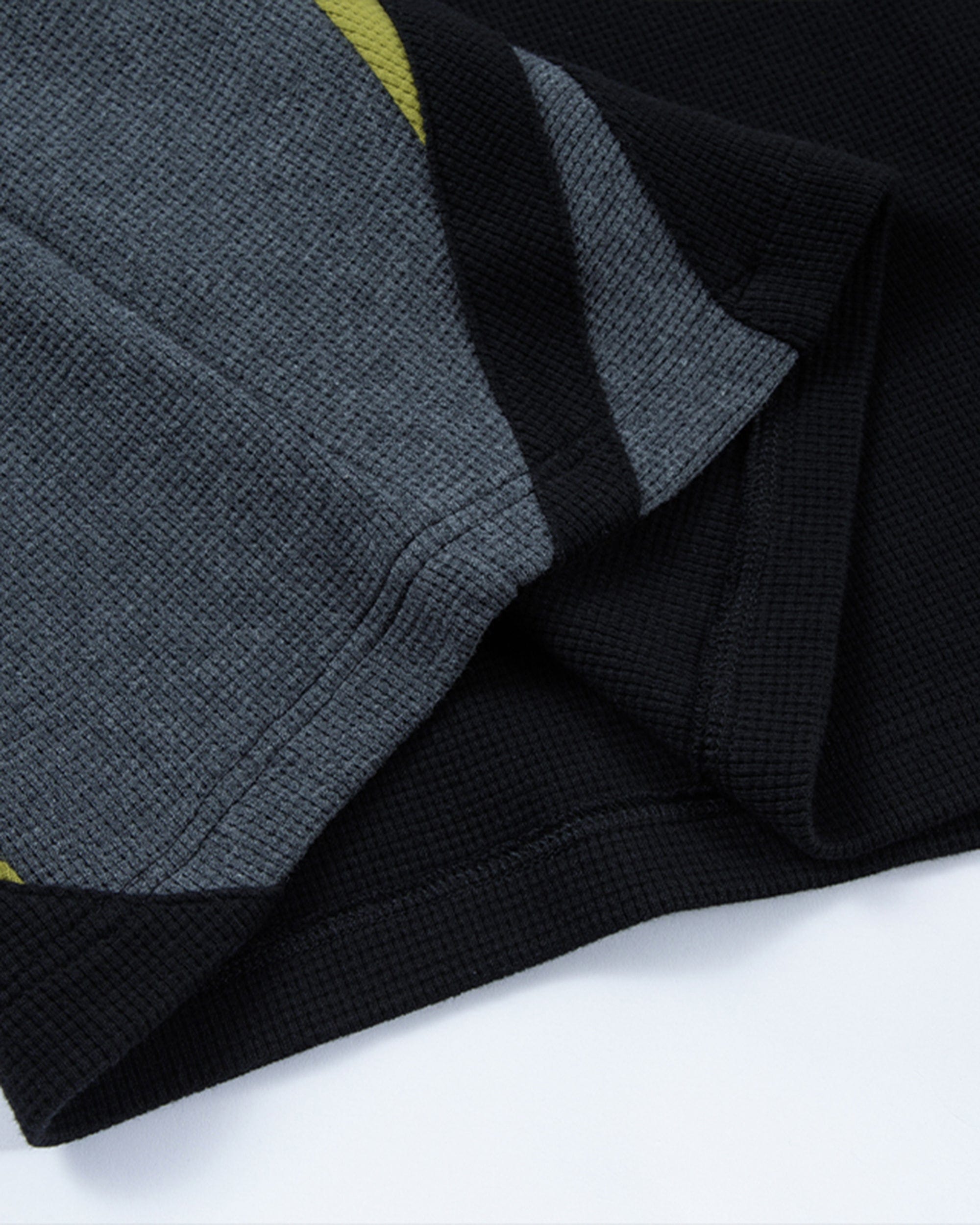 F2CE Modern Deconstructed Waffle Sweatshirt, premium urban and streetwear designers apparel on PROJECTISR.com, F2CE
