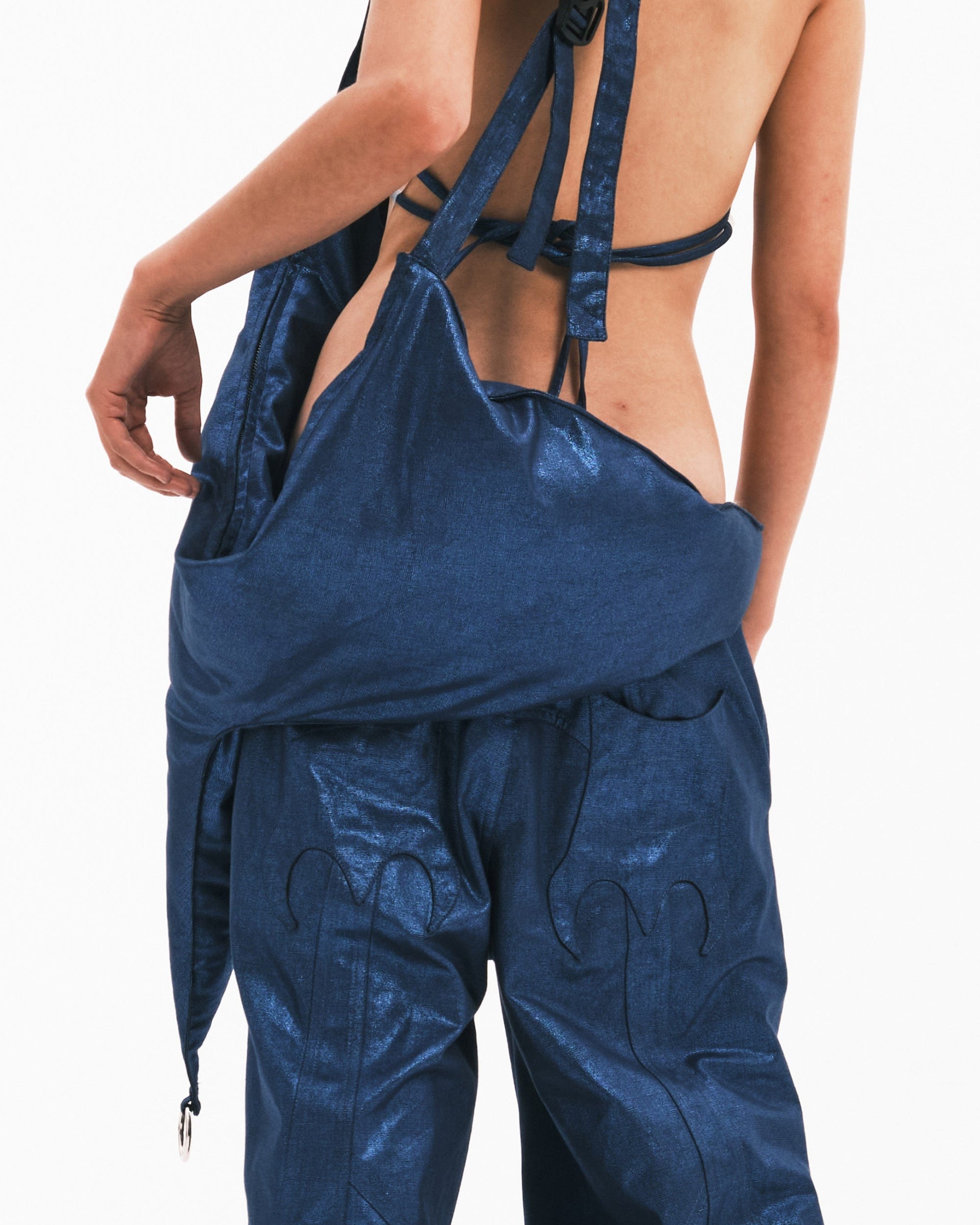 EMBRYO Thorn Metallic Vest Bag, premium urban and streetwear designers apparel on PROJECTISR.com, EMBRYO