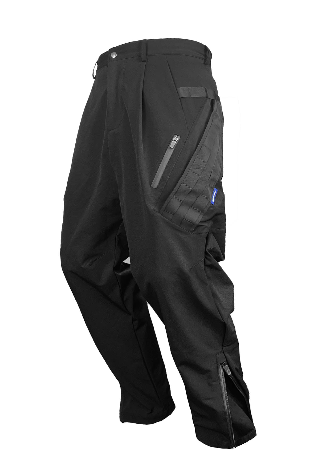 SILENSTORM Modern Tactical Multi-Pocket Pleated Pants, premium urban and streetwear designers apparel on PROJECTISR.com, SILENSTORM
