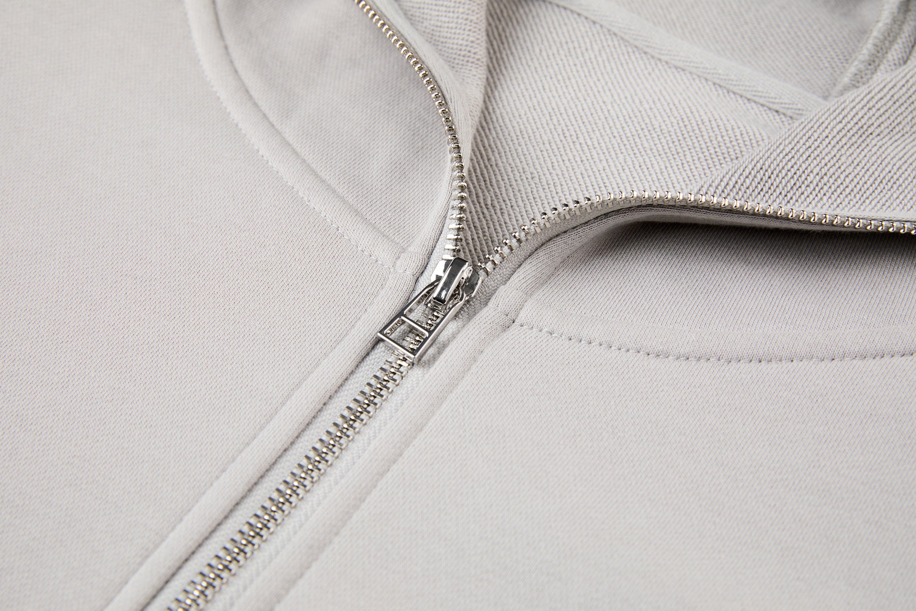ORGANIC EMOTION Curved Panel Drawstring-Hem Zip-Up Hoodie, premium urban and streetwear designers apparel on PROJECTISR.com, ORGANIC EMOTION