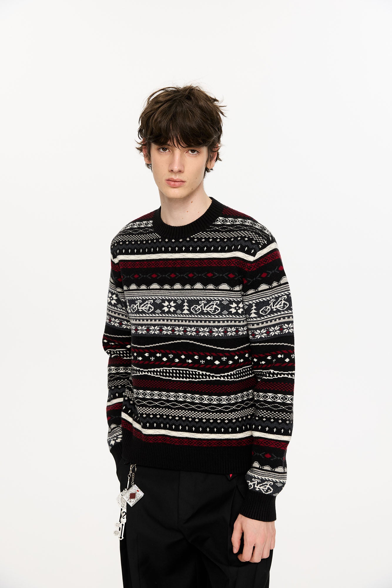 KREATE Classical Fair Isle Sweater, premium urban and streetwear designers apparel on PROJECTISR.com, KREATE