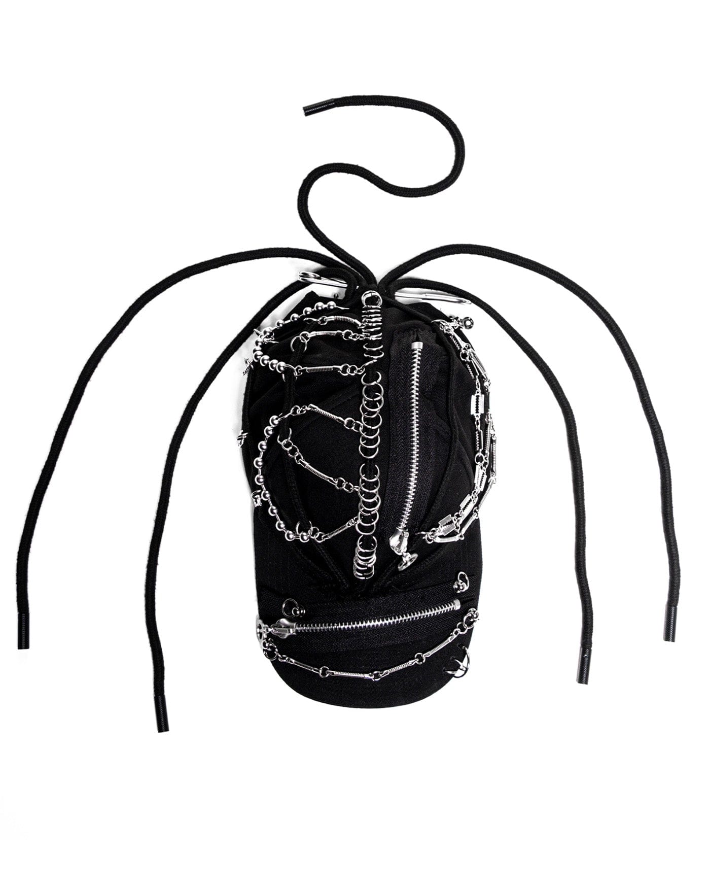 INSIDE OUT Metal String Zip Dreadlock Cap, premium urban and streetwear designers apparel on PROJECTISR.com, INSIDE OUT