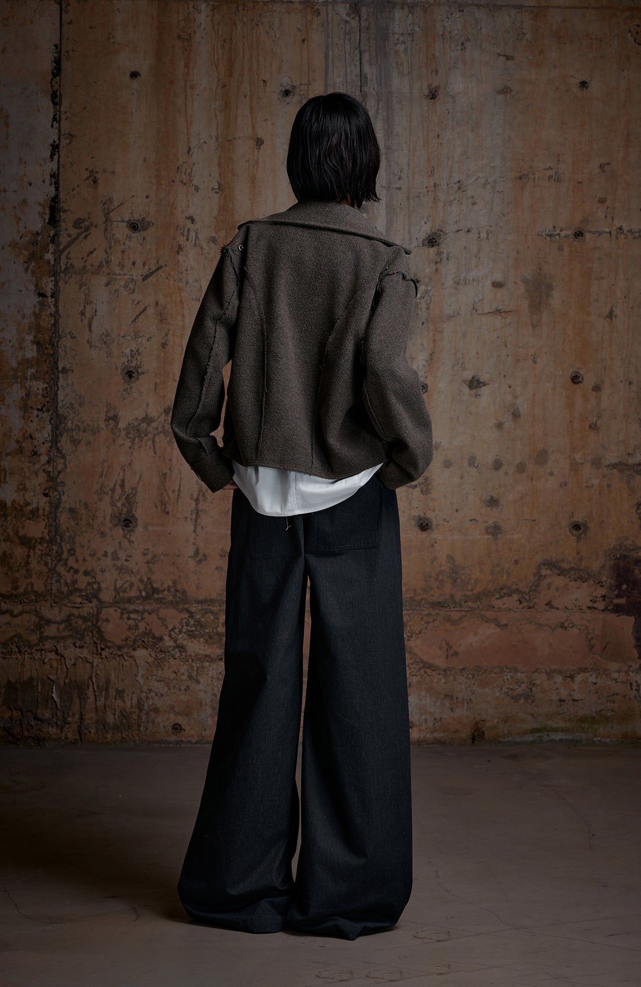 2000RSK Wool-Blend Double-Breasted Blazer