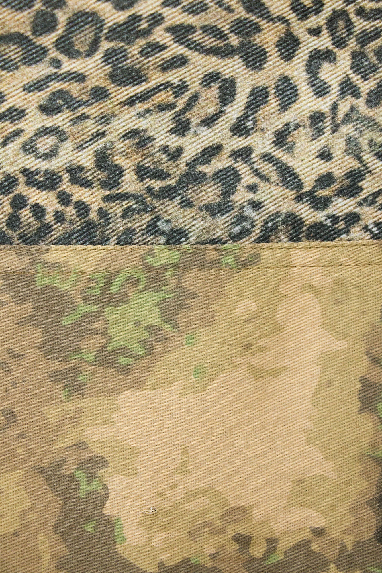 RELABEL Leopard Panel Camo Cargo, premium urban and streetwear designers apparel on PROJECTISR.com, RELABEL