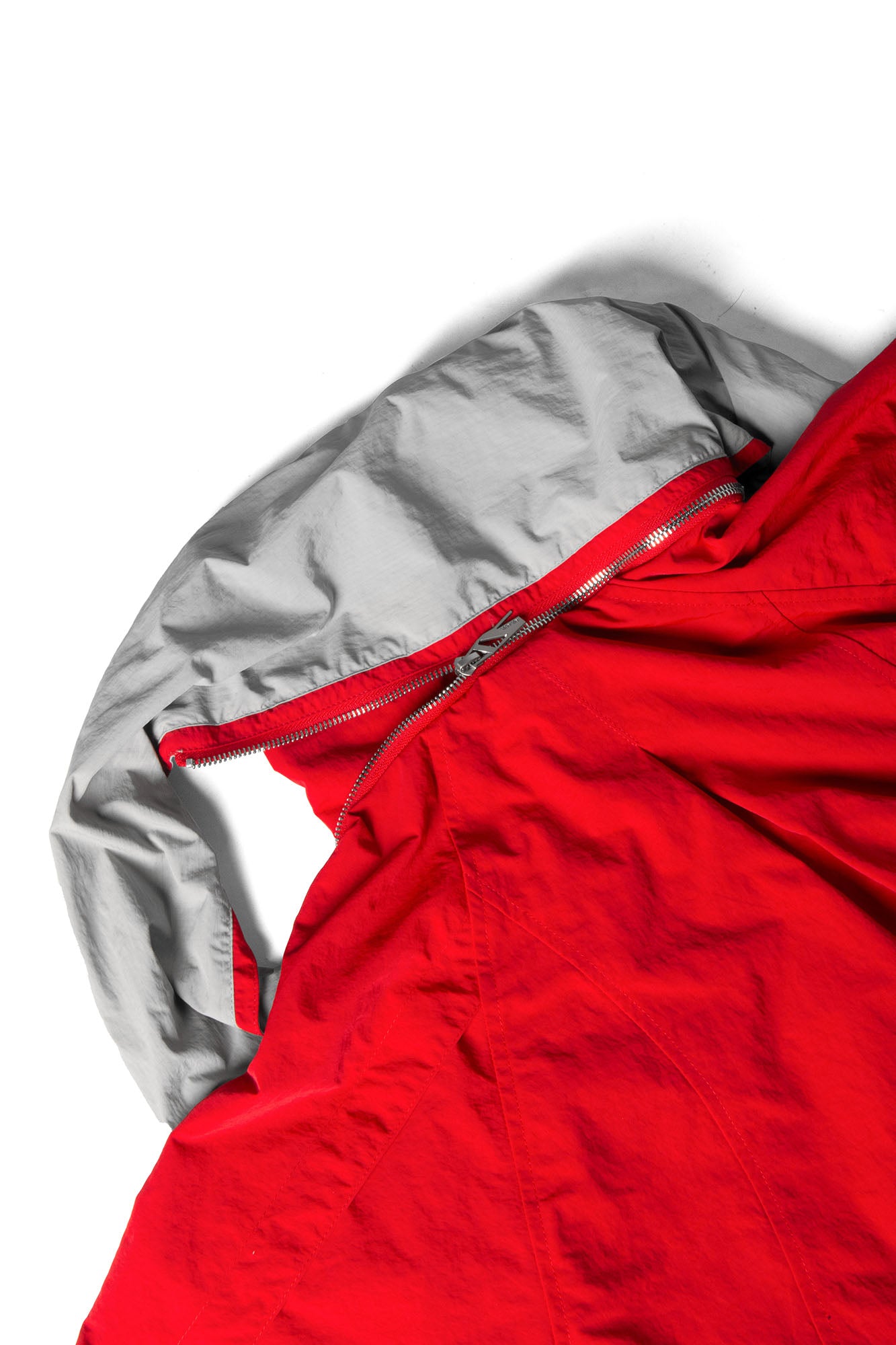 RELABEL Detachable Hood Oversized Jacket
