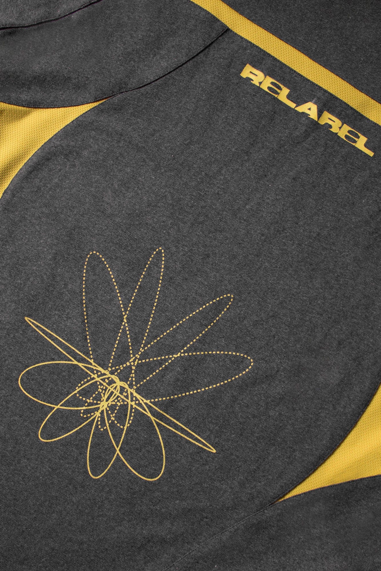 RELABEL No.21 Spliced Layered Long-Sleeve Tee, premium urban and streetwear designers apparel on PROJECTISR.com, RELABEL