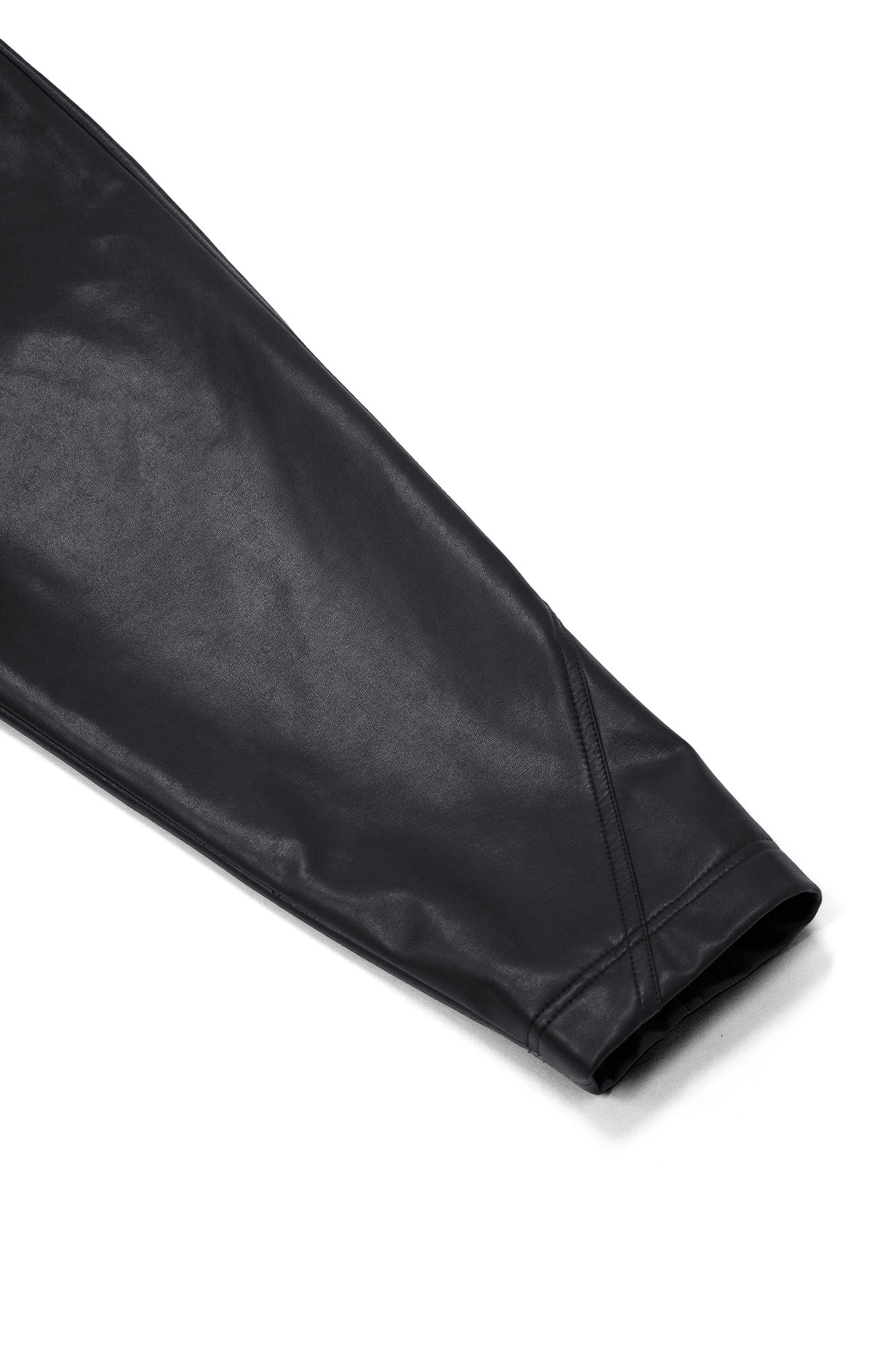 RELABEL Multi-Pocket Faux Leather Oversized Jacket