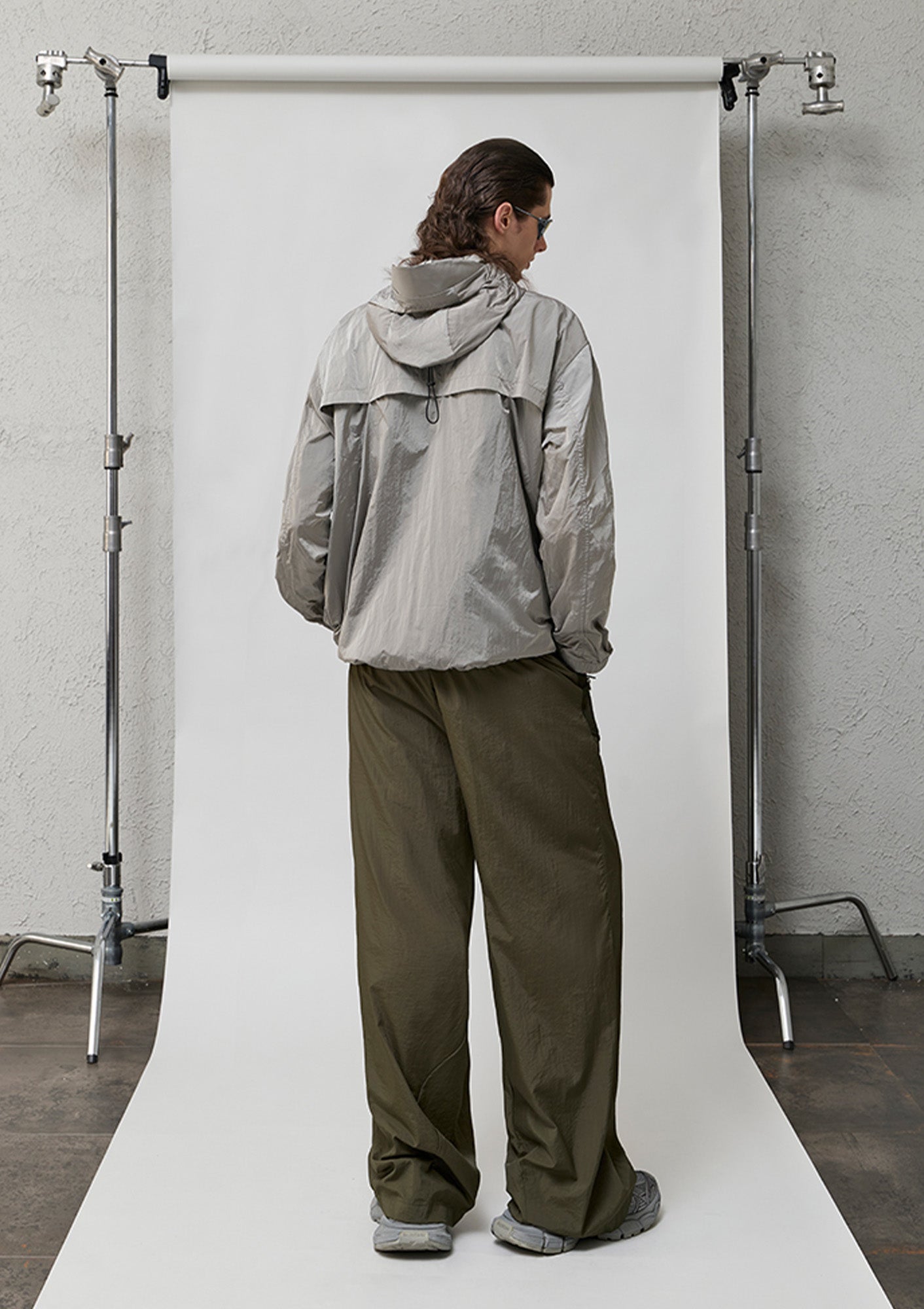 ORGANIC EMOTION Packable Utility UV Protection Hooded Windbreaker, premium urban and streetwear designers apparel on PROJECTISR.com, ORGANIC EMOTION