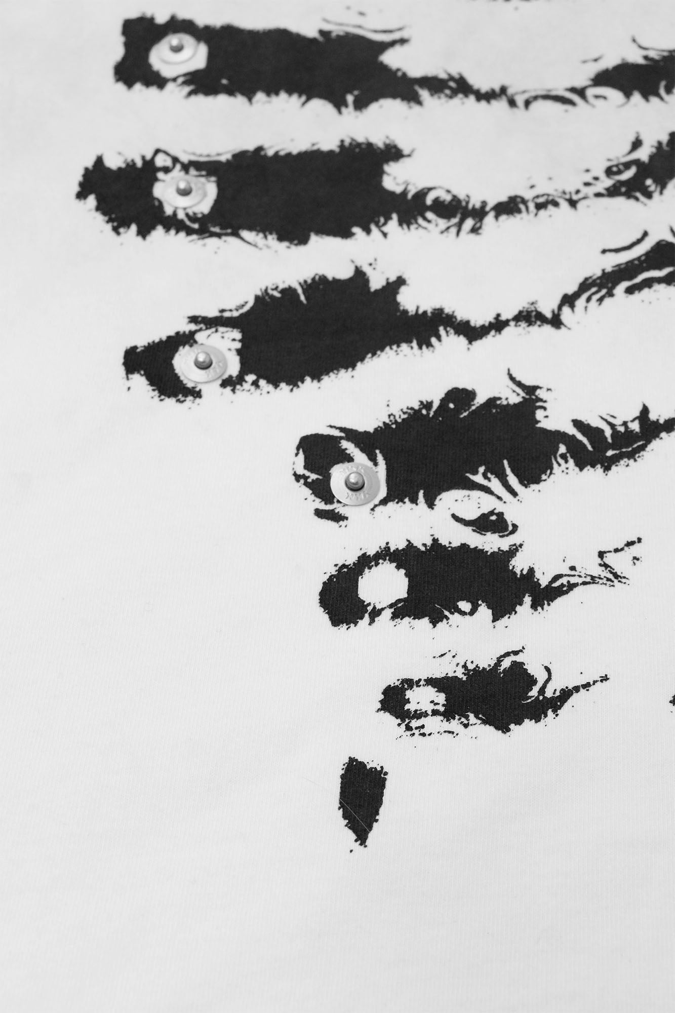 RELABEL Skeleton Graphic Rivet Long-Sleeve Tee, premium urban and streetwear designers apparel on PROJECTISR.com, RELABEL