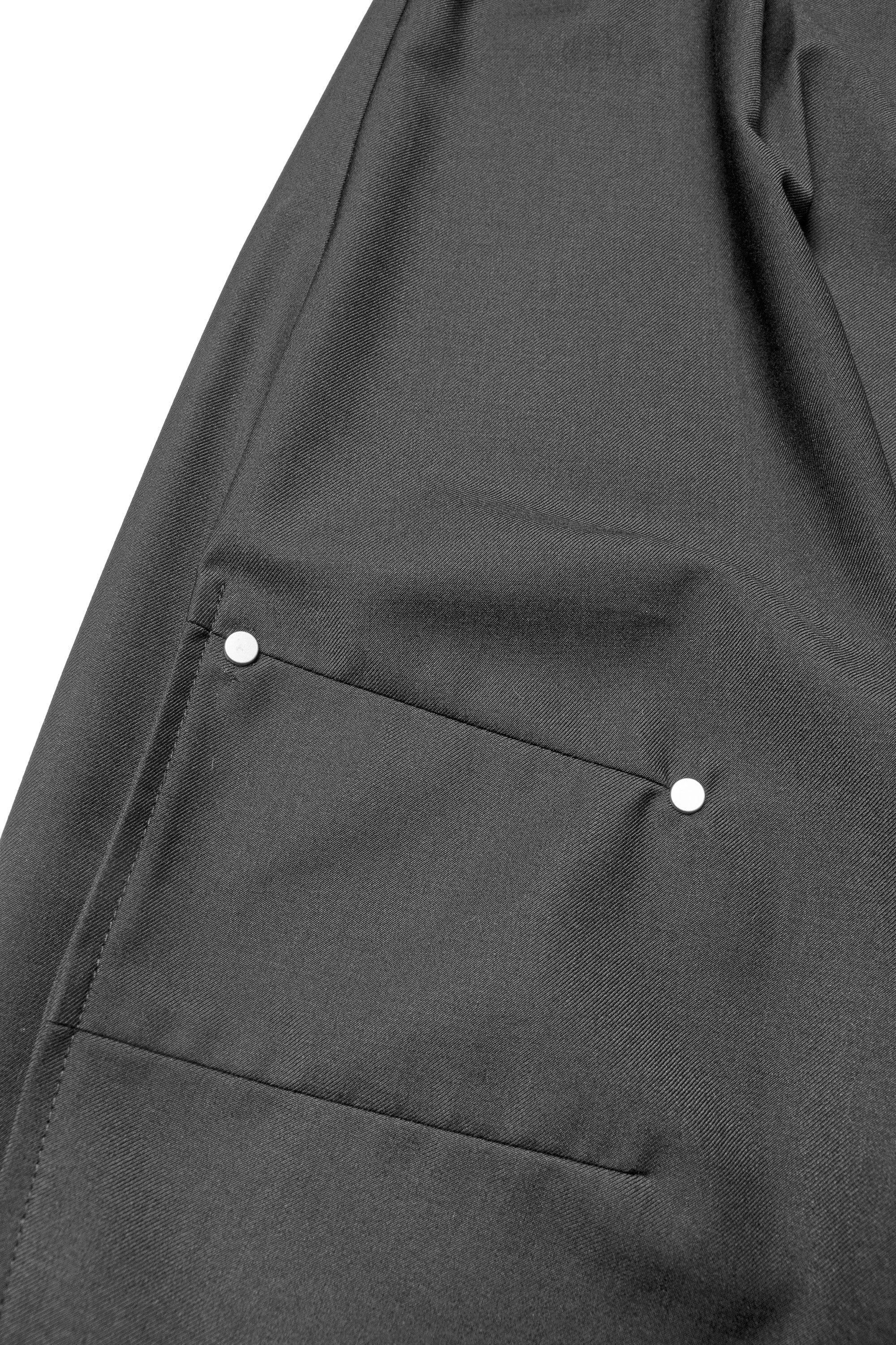 RELABEL Modern Crinkled Rivet Pants, premium urban and streetwear designers apparel on PROJECTISR.com, RELABEL