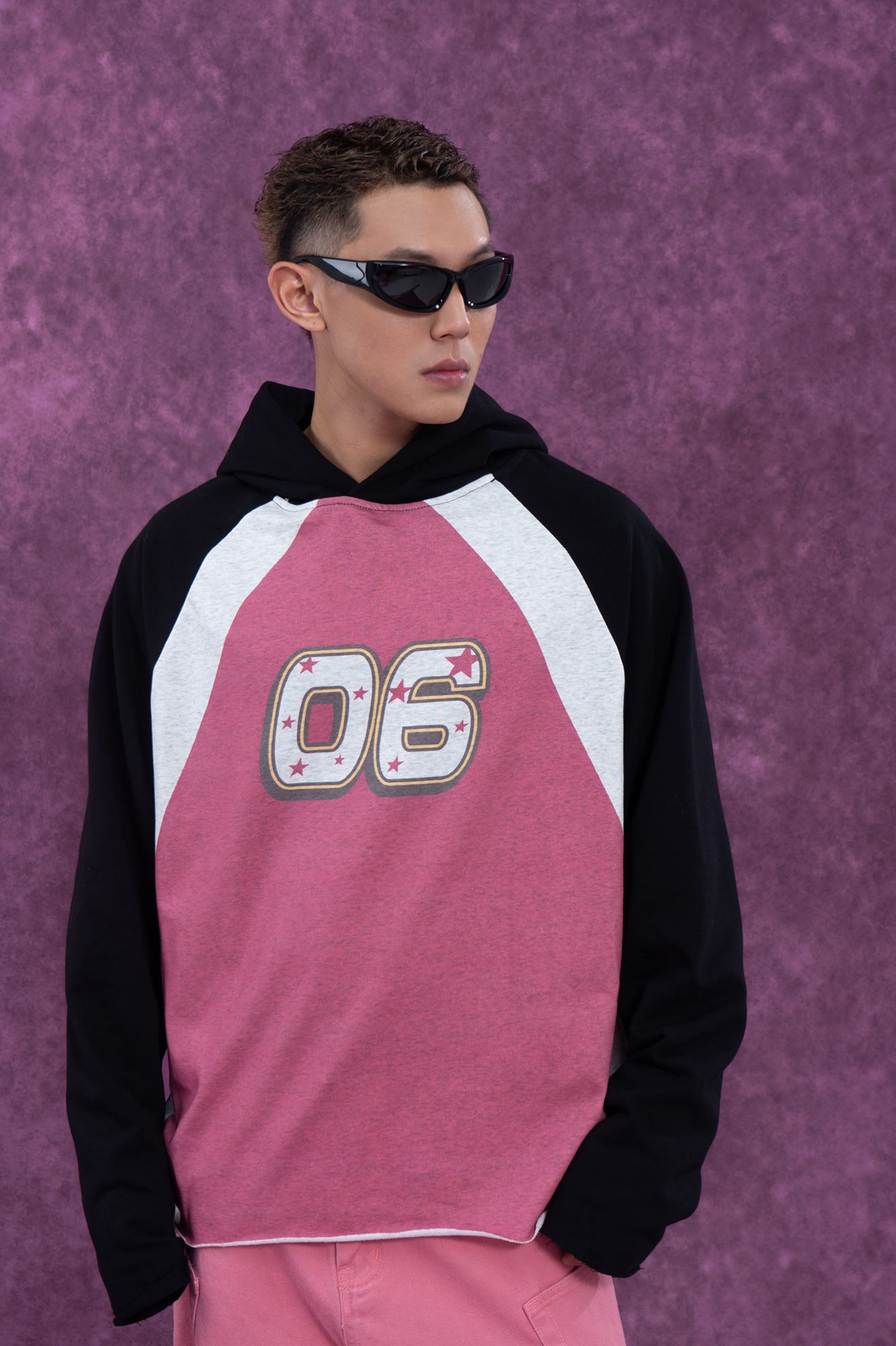 CLP Contrast Raglan Hoodie