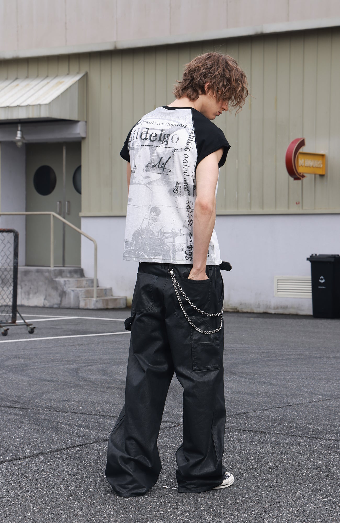 SAVAGEGROWTHWORLD Washed Rockstar Raglan T-Shirt