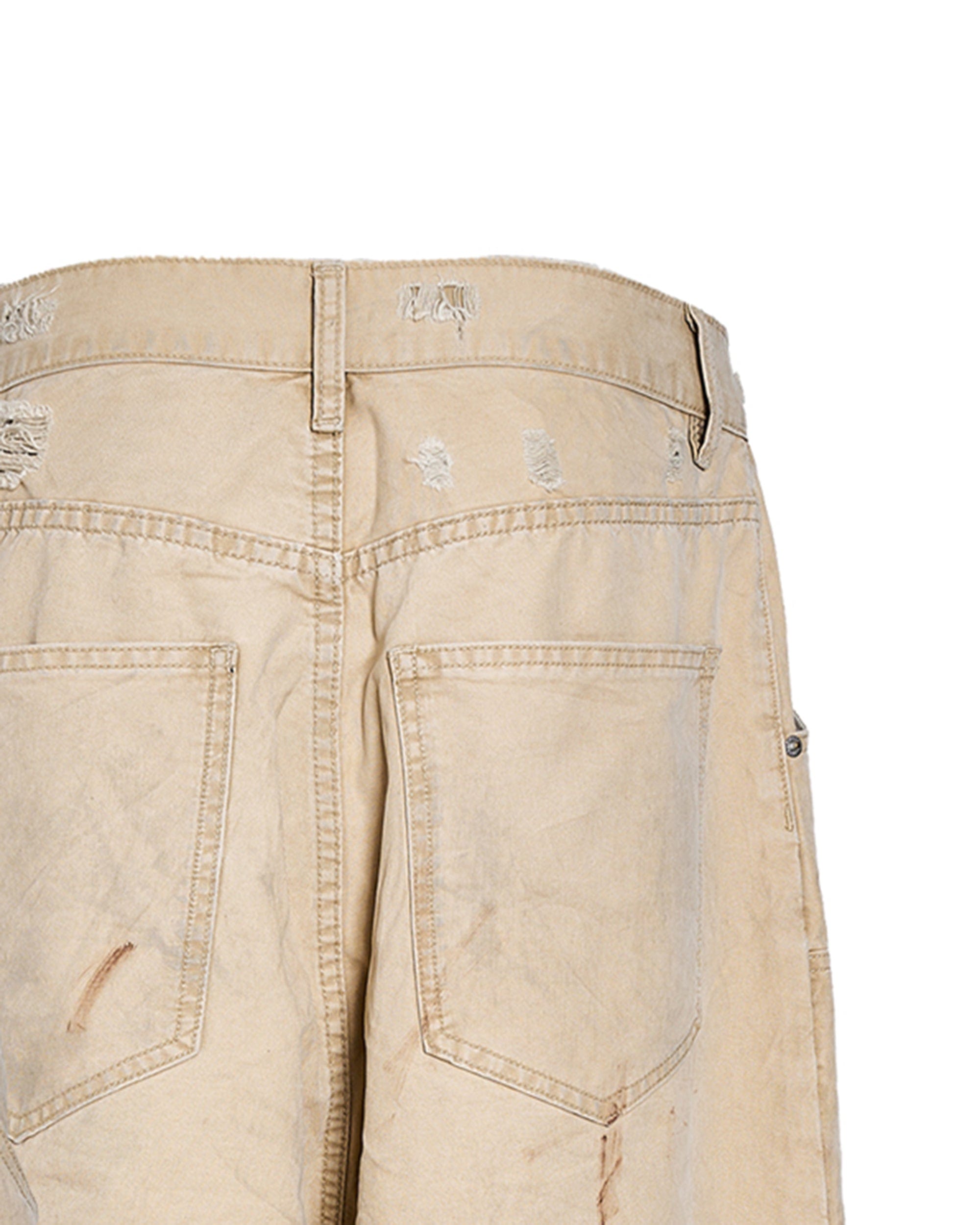 STEEPC Ripped Double-Knee Pants, premium urban and streetwear designers apparel on PROJECTISR.com, STEEPC