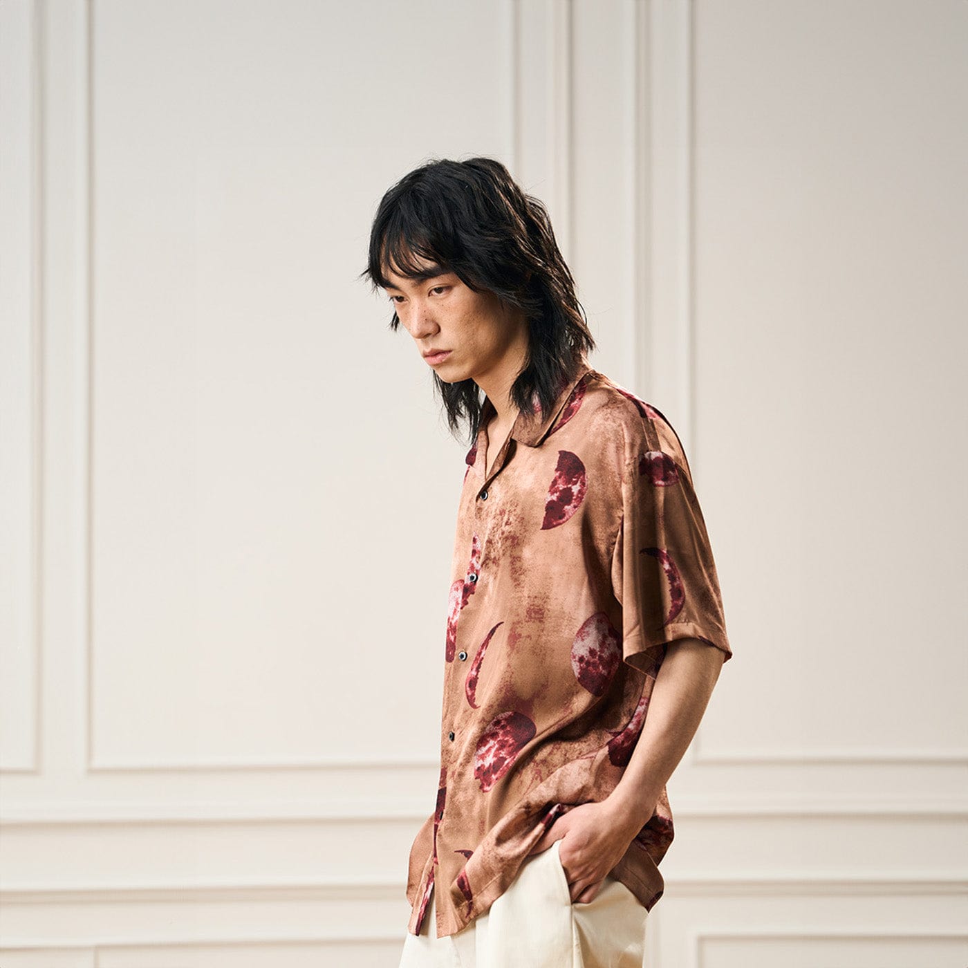 EPIC POETRY Planetary Full-Print Half Shirt, premium urban and streetwear designers apparel on PROJECTISR.com, EPIC POETRY