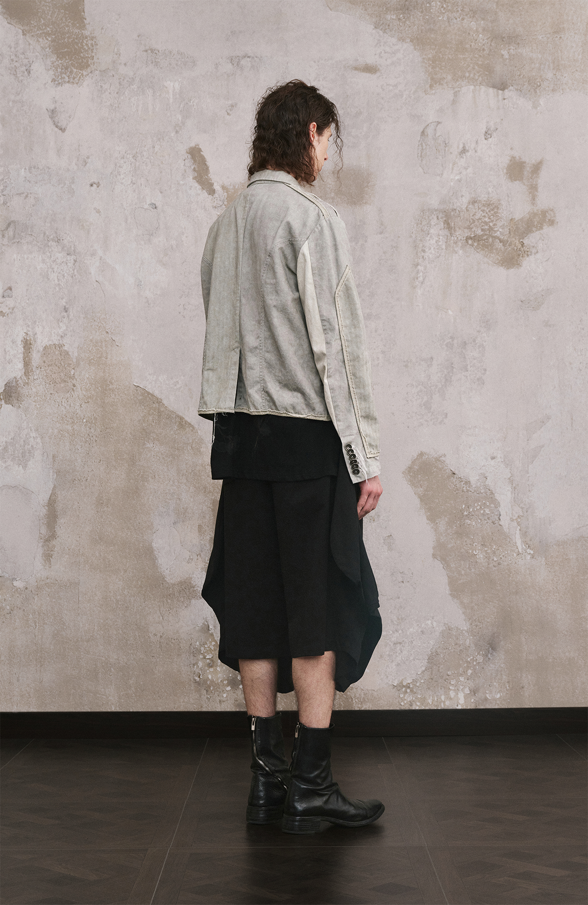 ILNya Nieternite Nifutur Paneled Lapel Double-Pocket Jacket