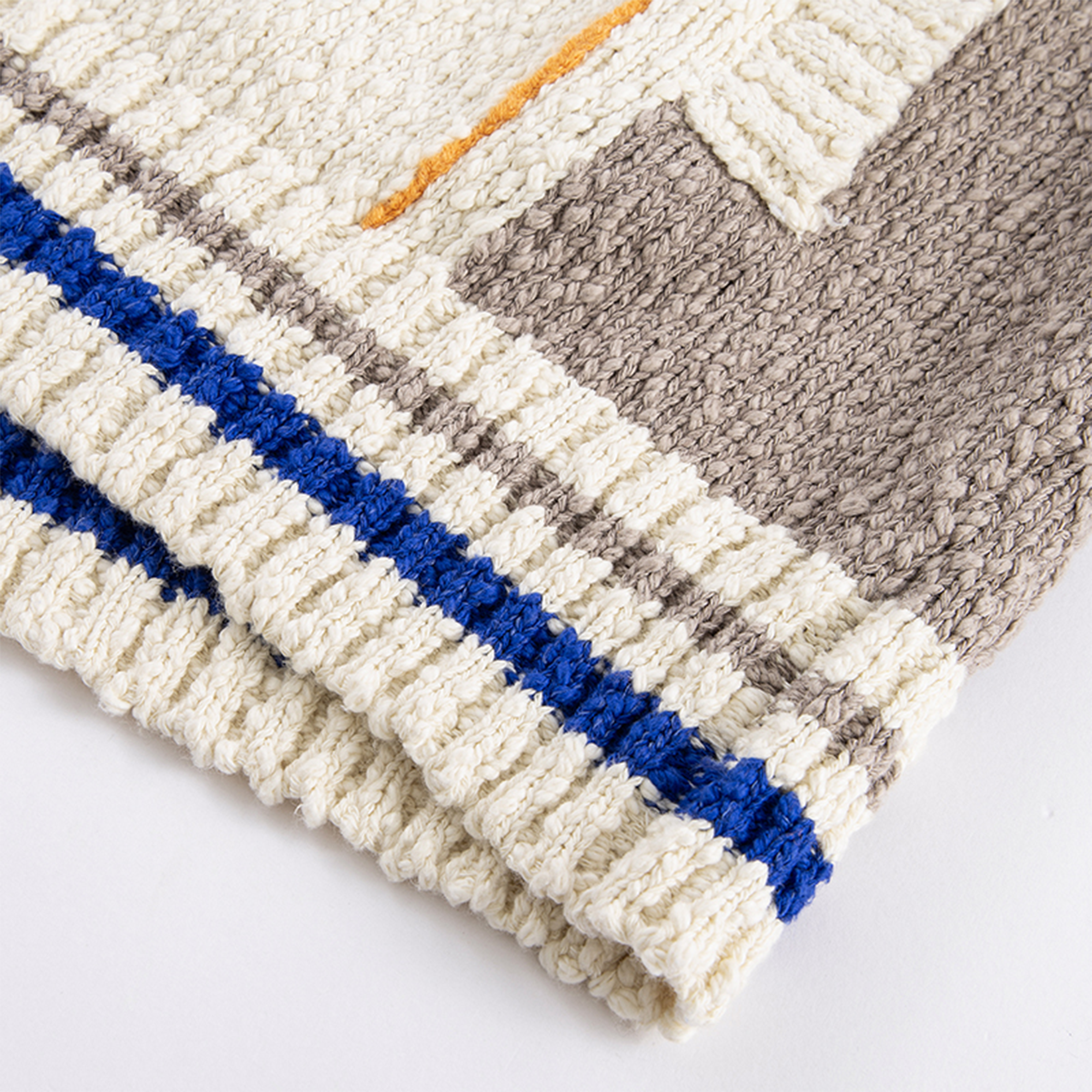 F2CE Contrast Panel Boxy Cardigan