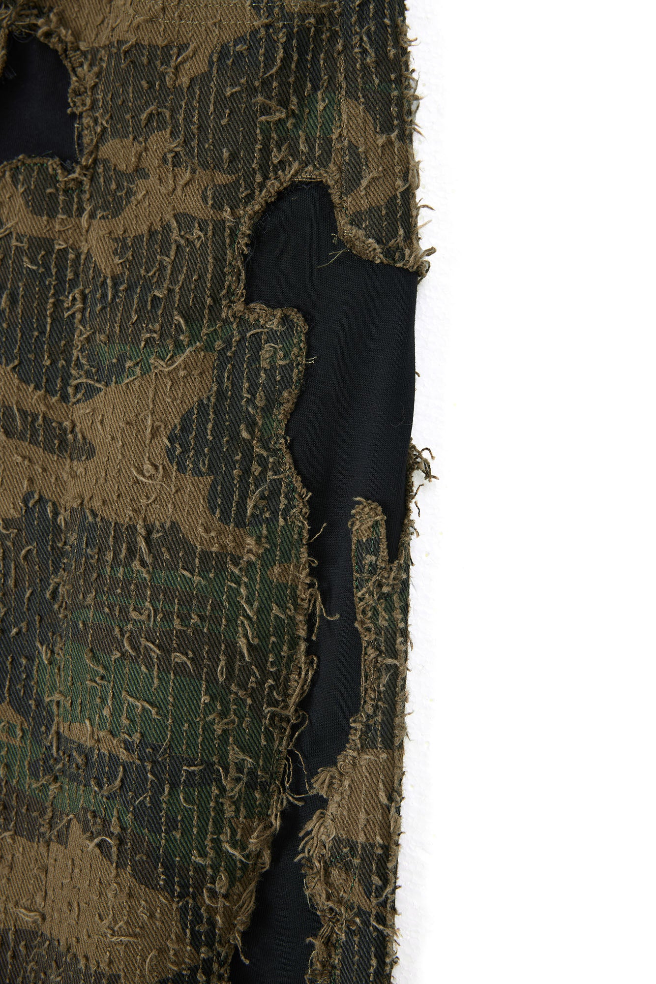 RELABEL Camo Skeleton Patch Shorts