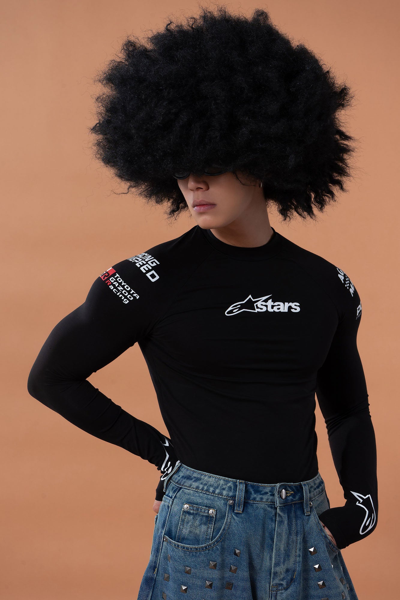 CLP Racing Compression Slim Long-Sleeve Tee, premium urban and streetwear designers apparel on PROJECTISR.com, CLP