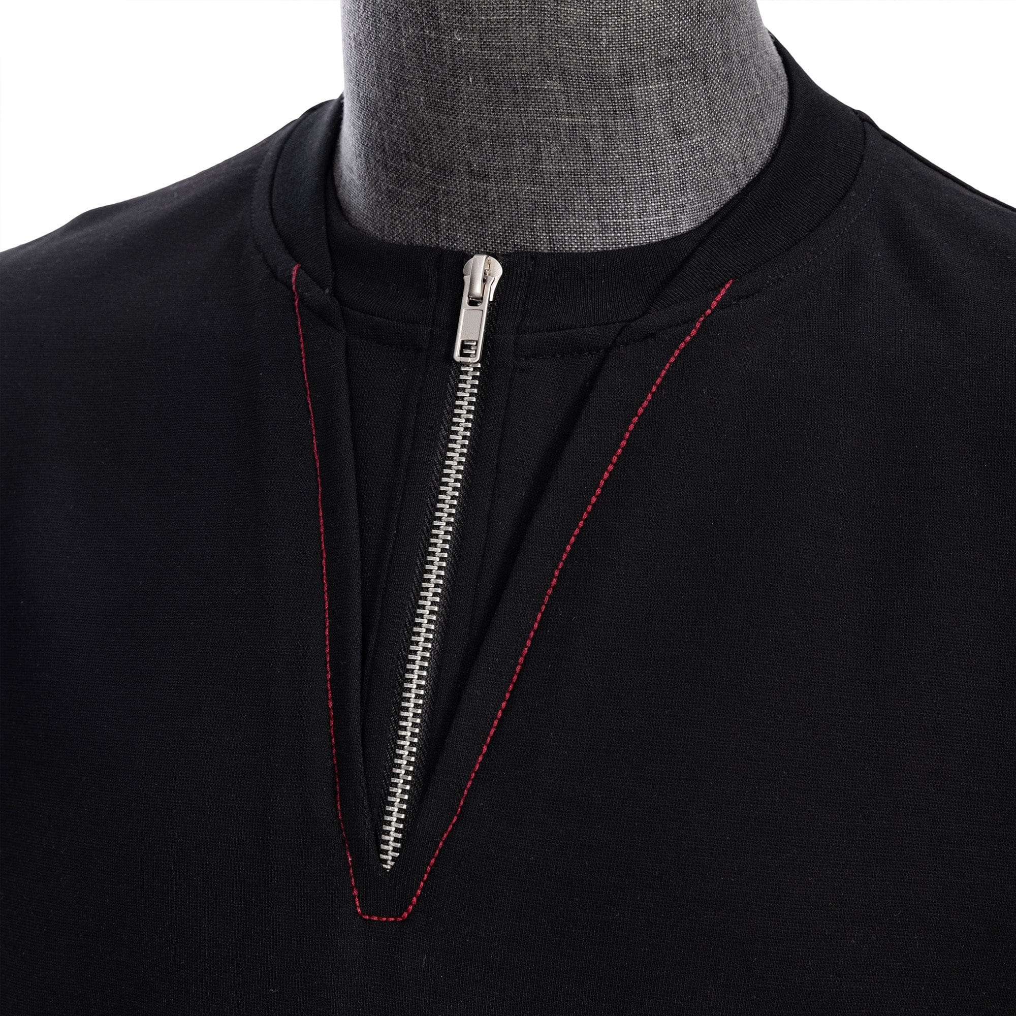 CATSSTAC Cross Spliced Dual-Zip T-Shirt, premium urban and streetwear designers apparel on PROJECTISR.com, CATSSTAC