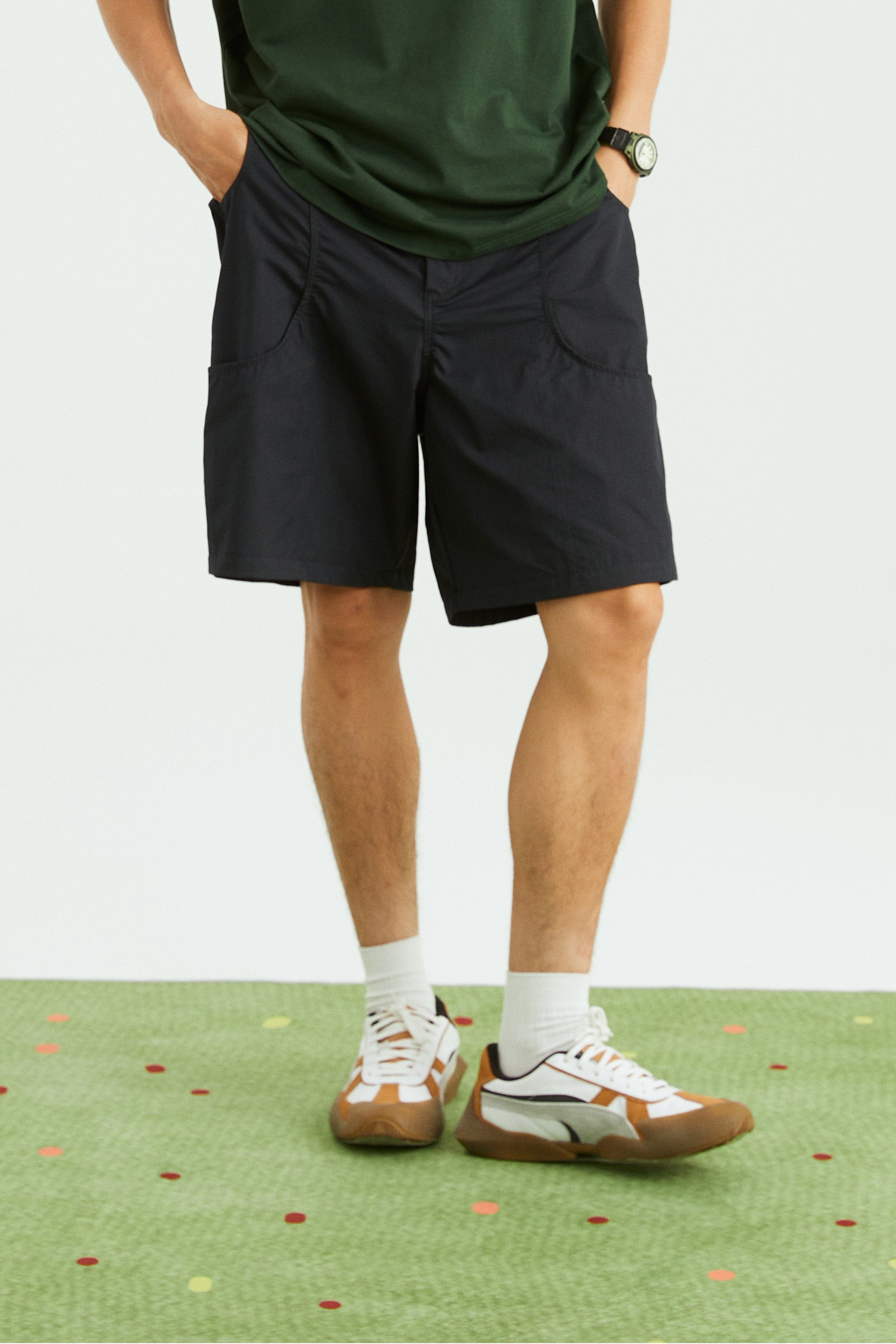 ONADAILYBASIS Layered Pocket Quick-Dry Outdoor Shorts, premium urban and streetwear designers apparel on PROJECTISR.com, ONADAILYBASIS