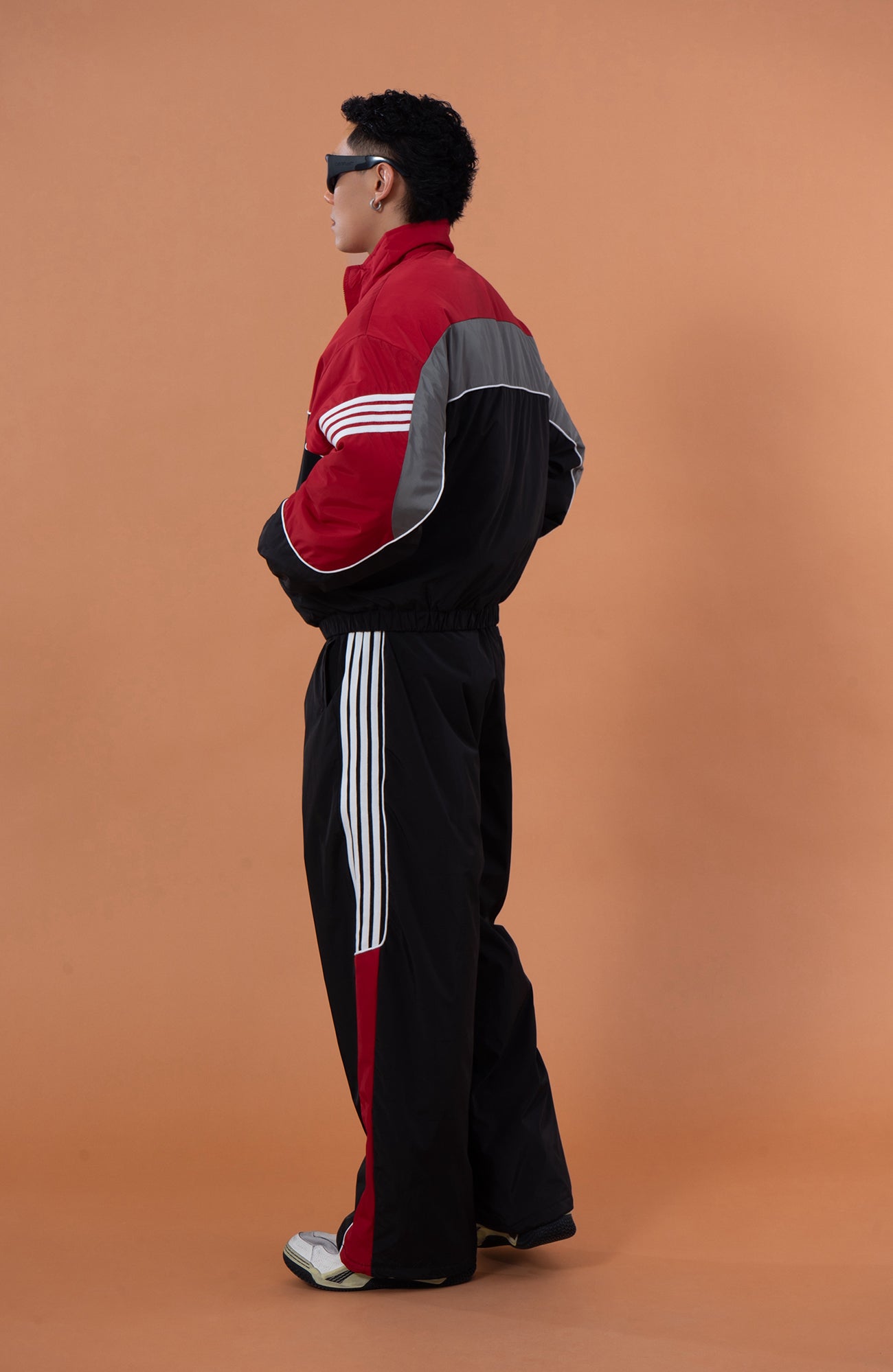 CLP Retro Contrast Striped Sweatpants