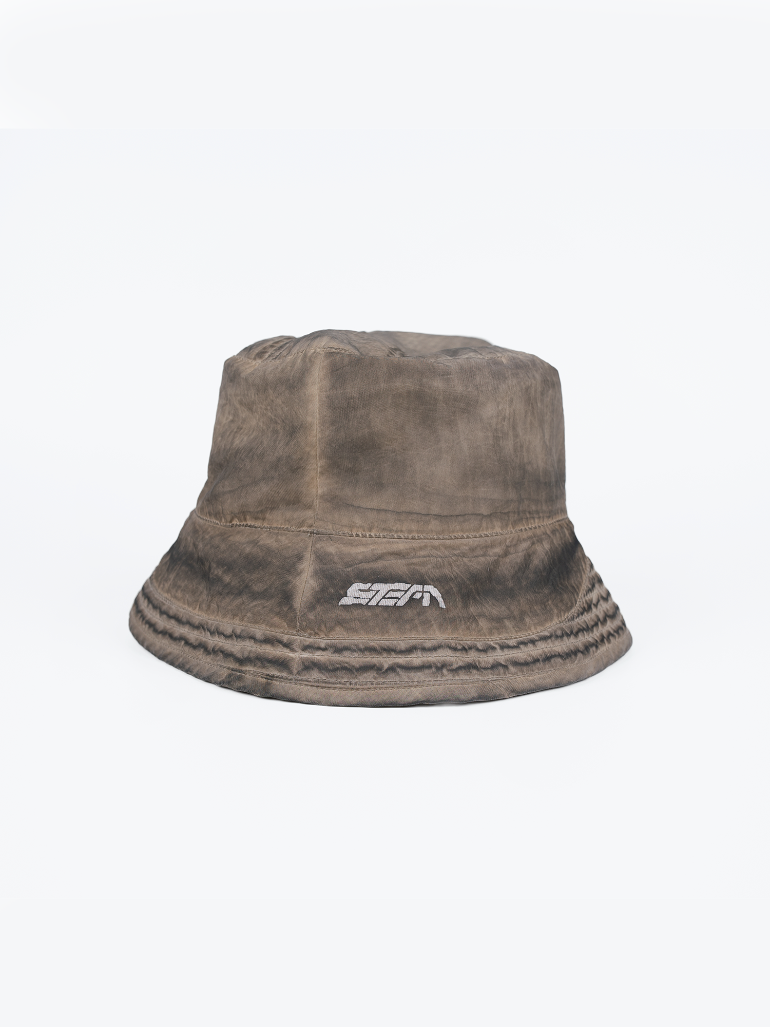 STEAM Washed Distressed Bucket Hat