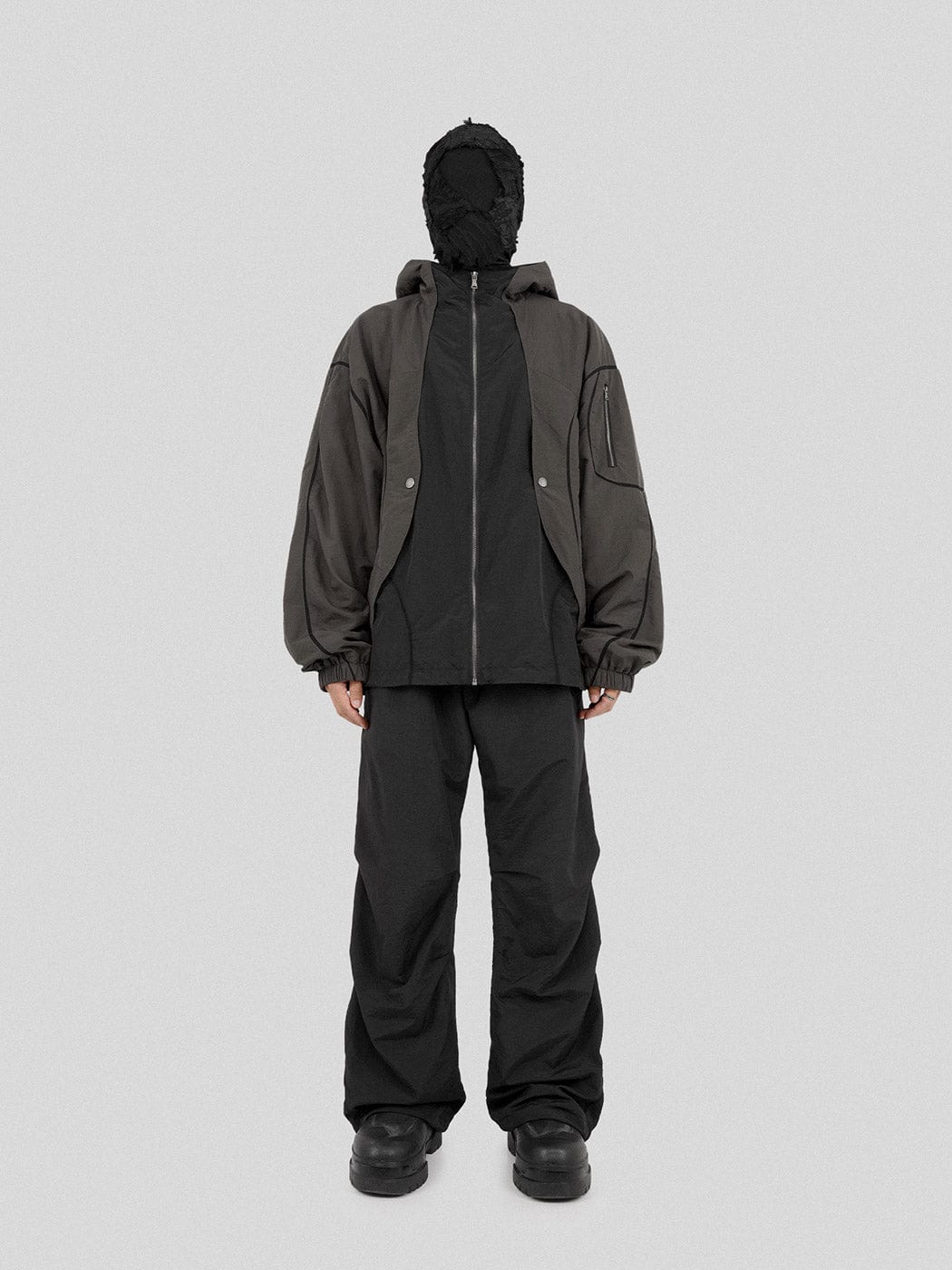 UNDERWATER Wasteland Spliced Pants, premium urban and streetwear designers apparel on PROJECTISR.com, UNDERWATER