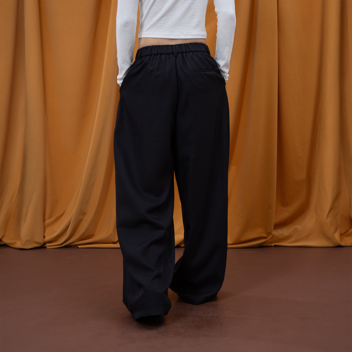 CLP Retro Pleated Oversized Trousers