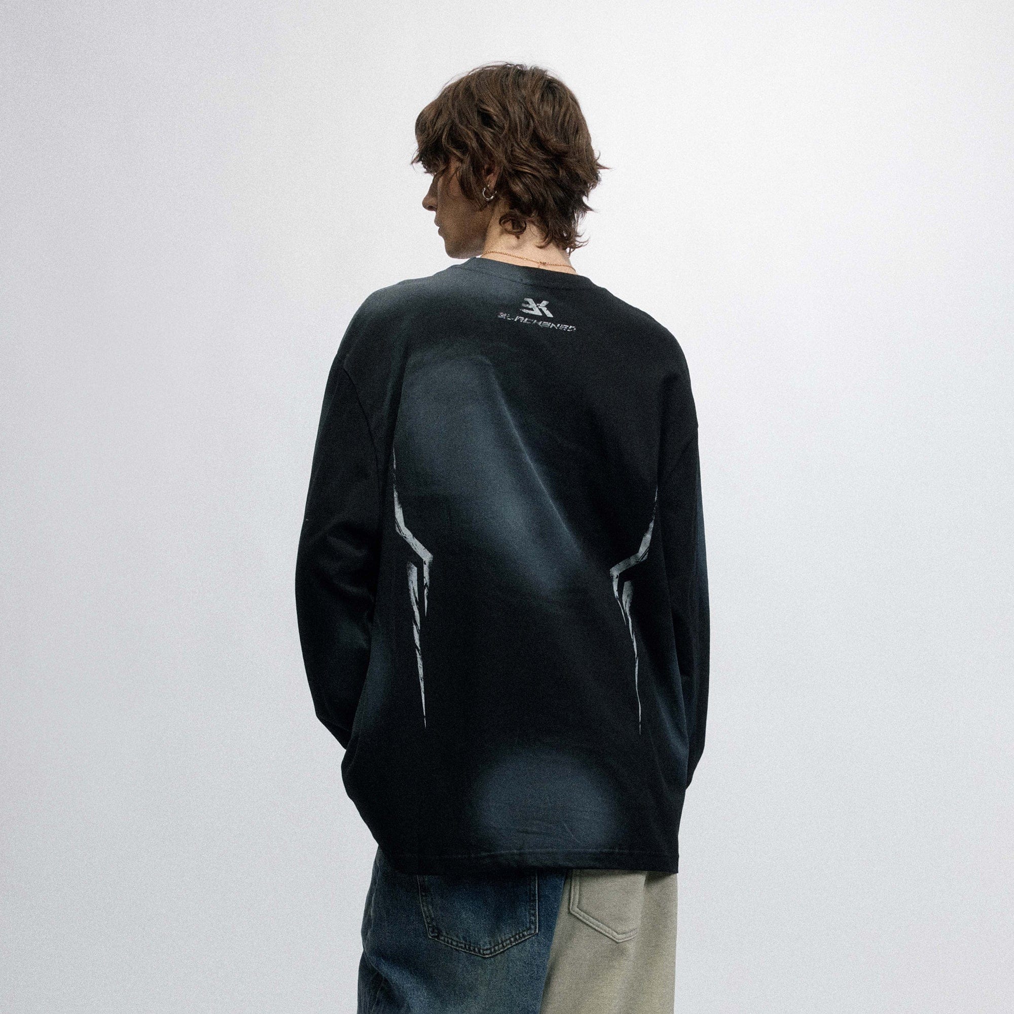 OVDY Faded Racing Graphics Long-Sleeve Tee, premium urban and streetwear designers apparel on PROJECTISR.com, OVDY