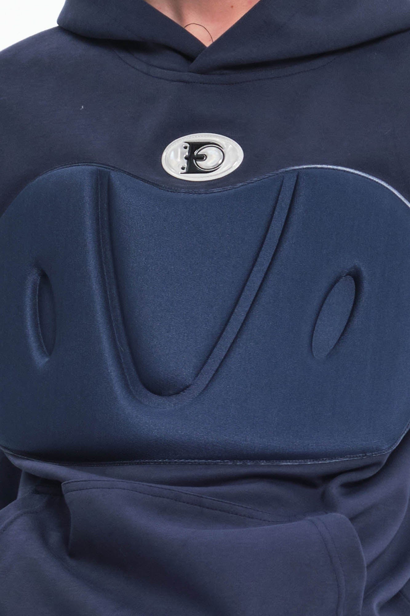 EMBRYO Impact Guard Padded Hoodie, premium urban and streetwear designers apparel on PROJECTISR.com, EMBRYO