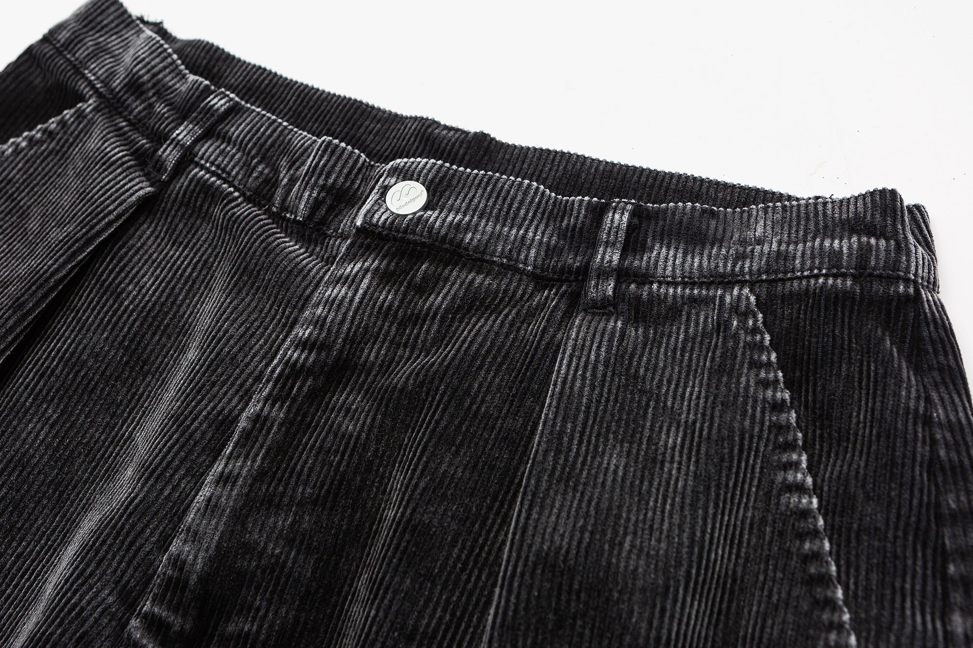 ME DA IGUAL Washed Corduroy Wide-Leg Pants