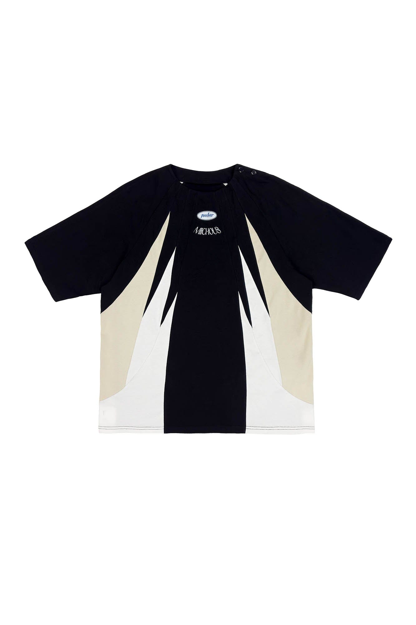 MIICHOUS Iceberg Contrast Panelled T-Shirt