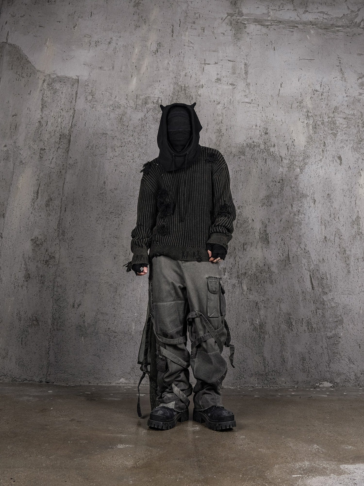 UNDERWATER Devil Balaclava Hat, premium urban and streetwear designers apparel on PROJECTISR.com, UNDERWATER