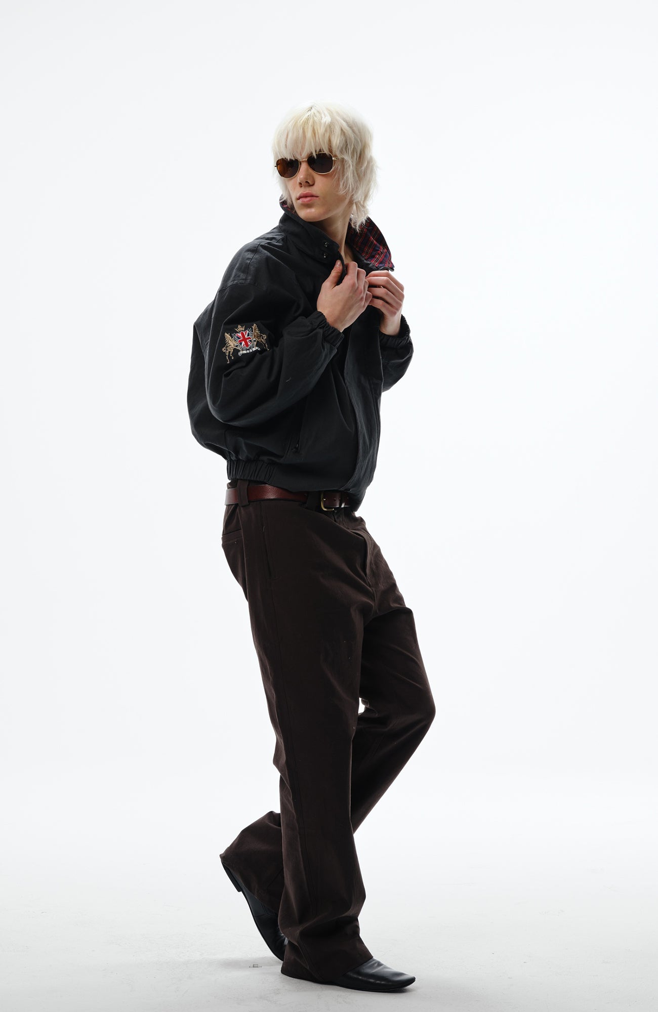 TRECLUB Retro Straight-Leg Trousers, premium urban and streetwear designers apparel on PROJECTISR.com, TRECLUB