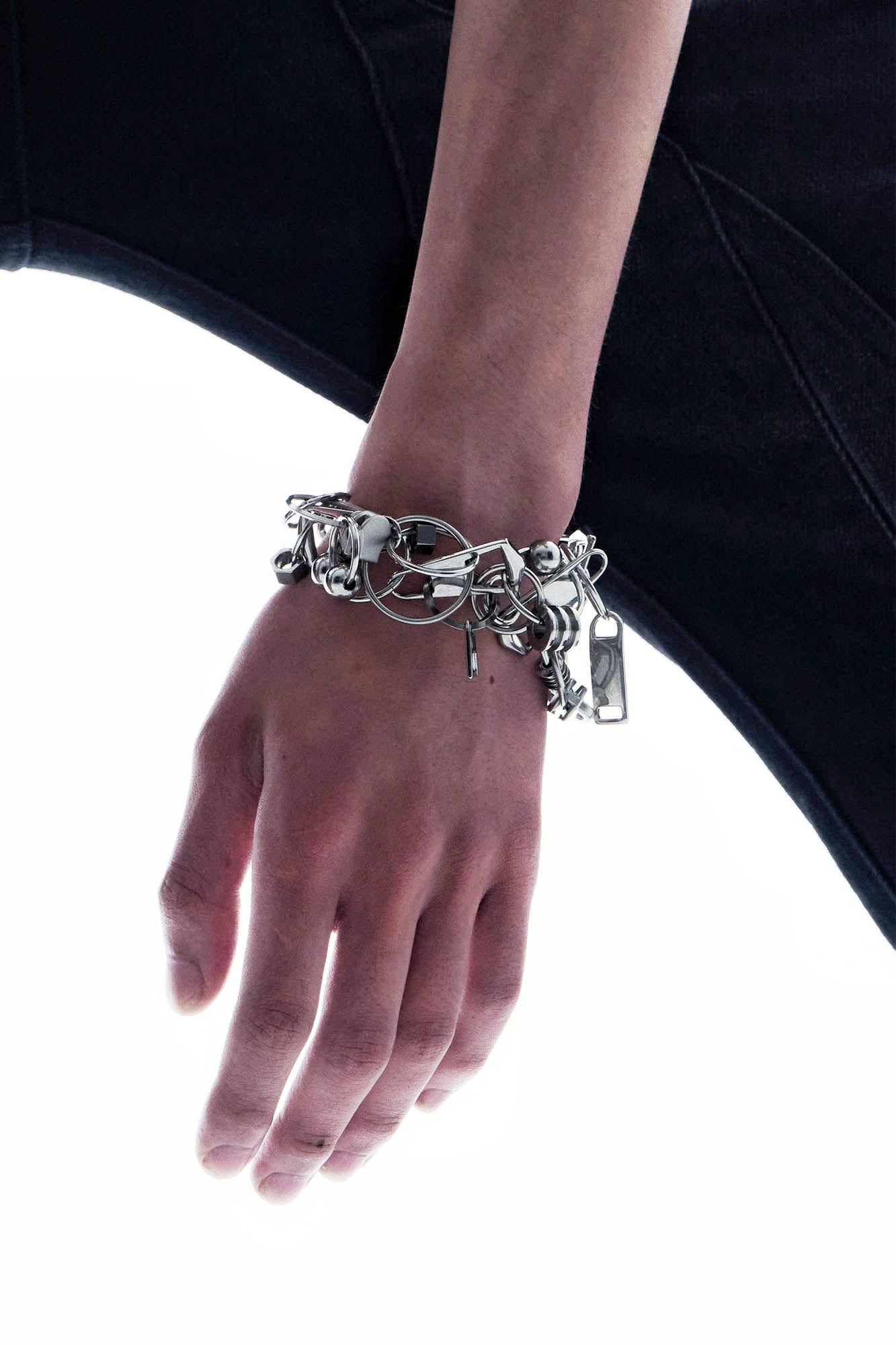ILLUSORY Divergent Multi-Hoop Bracelet, premium urban and streetwear designers apparel on PROJECTISR.com, ILLUSORY