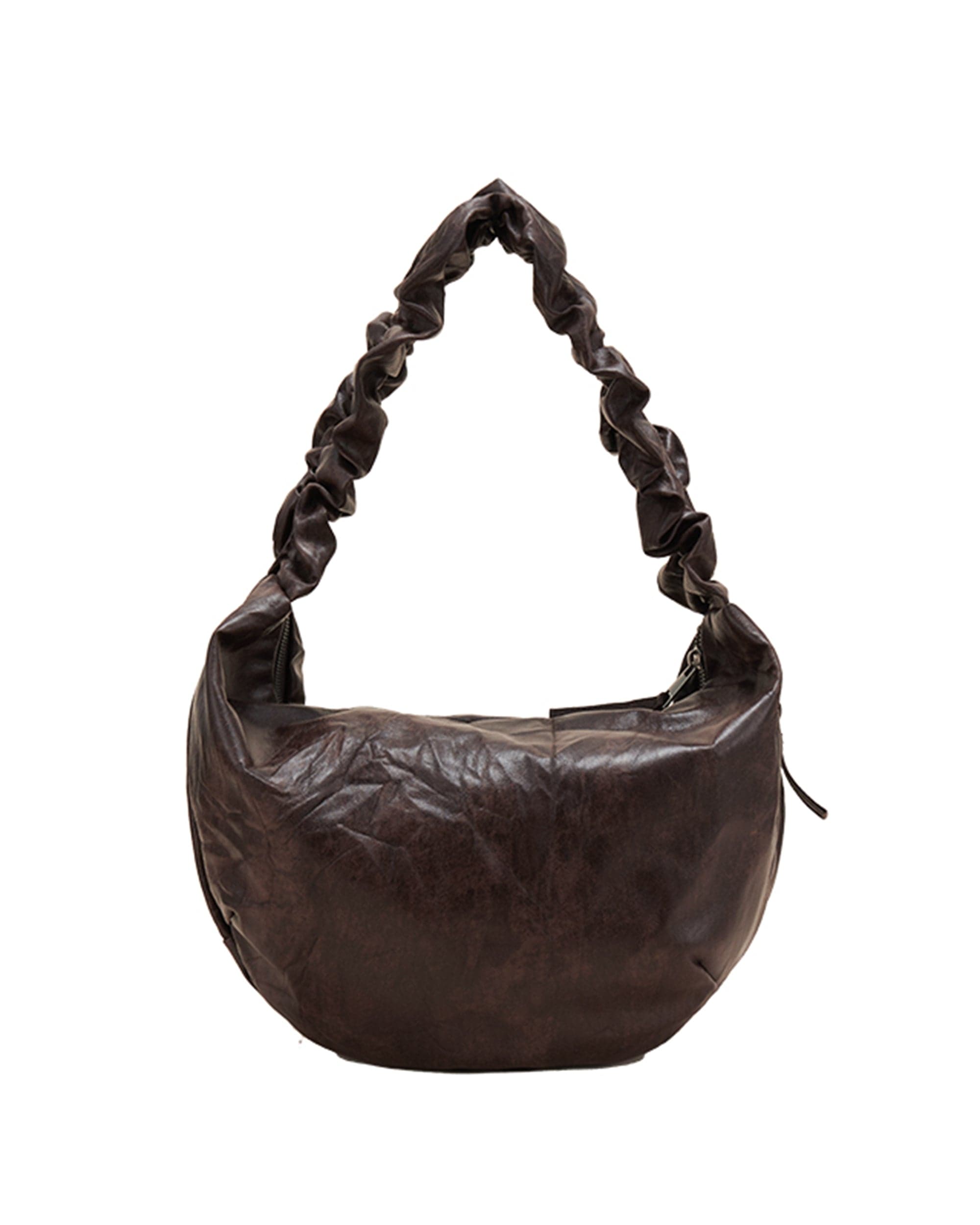 OPICLOTH Wrinkle Crescent Bag, premium urban and streetwear designers apparel on PROJECTISR.com, OPICLOTH