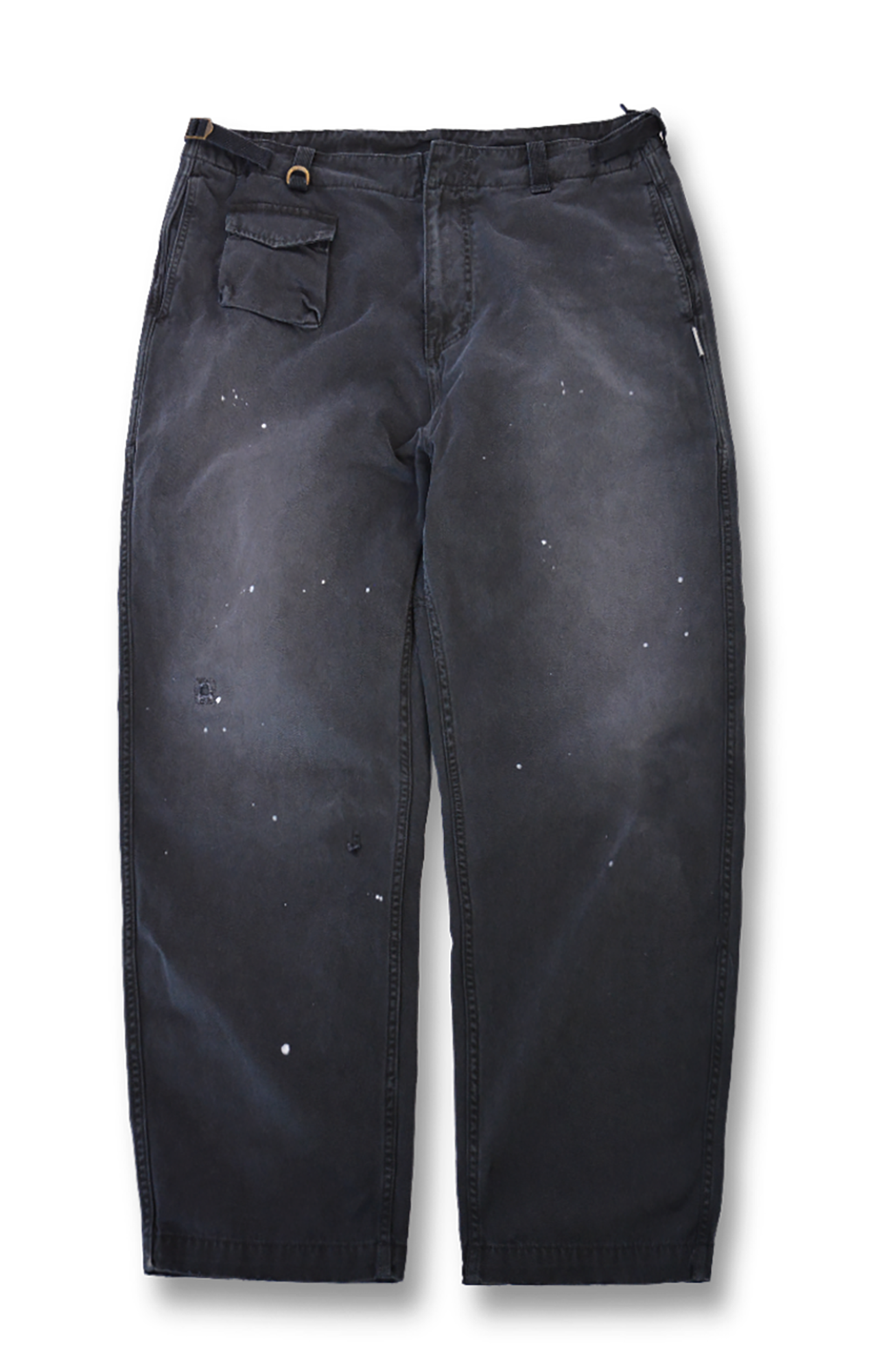 NEIGBORL Washed Paint Splatter Cargo Pants, premium urban and streetwear designers apparel on PROJECTISR.com, NEIGBORL