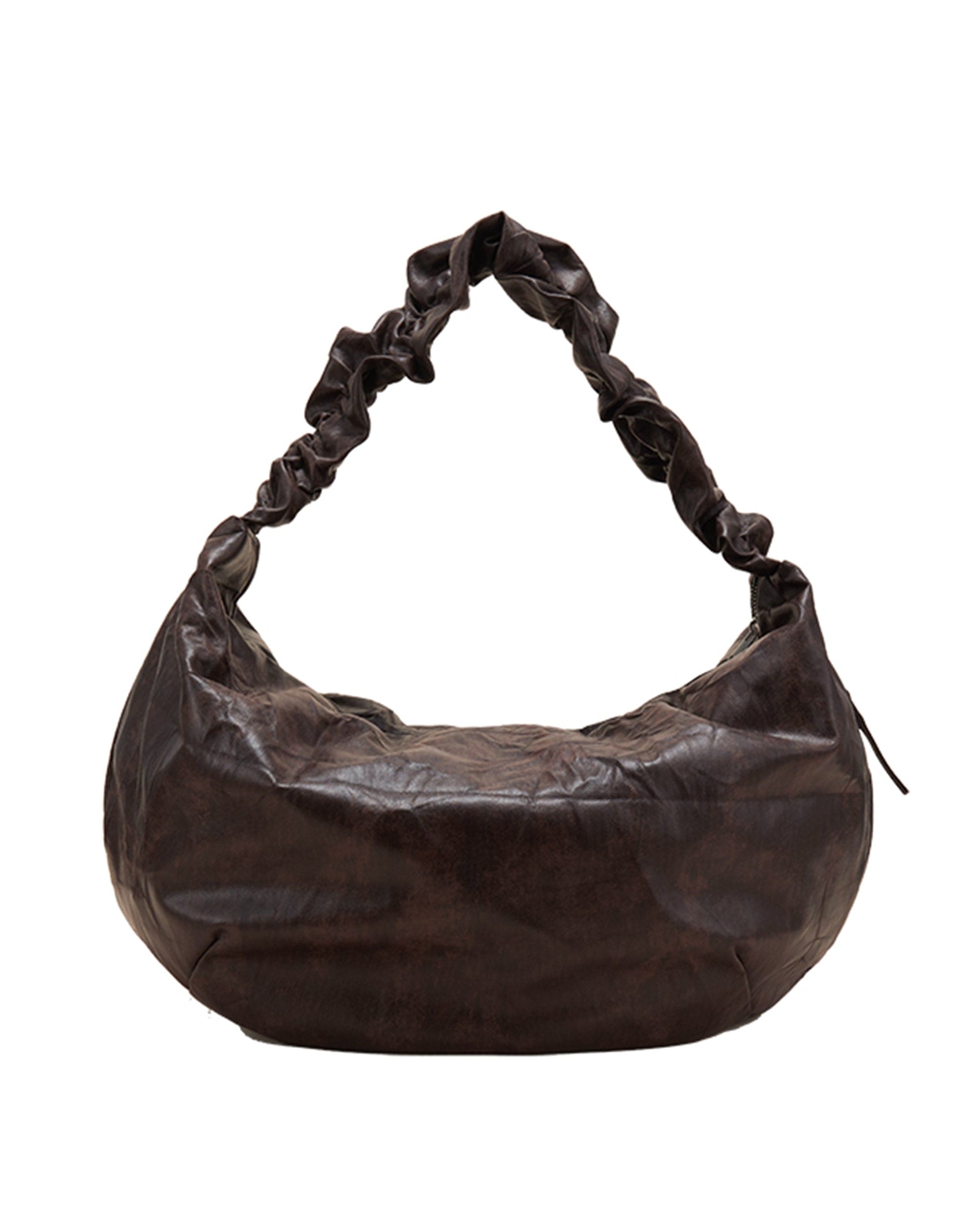 OPICLOTH Wrinkle Crescent Bag, premium urban and streetwear designers apparel on PROJECTISR.com, OPICLOTH
