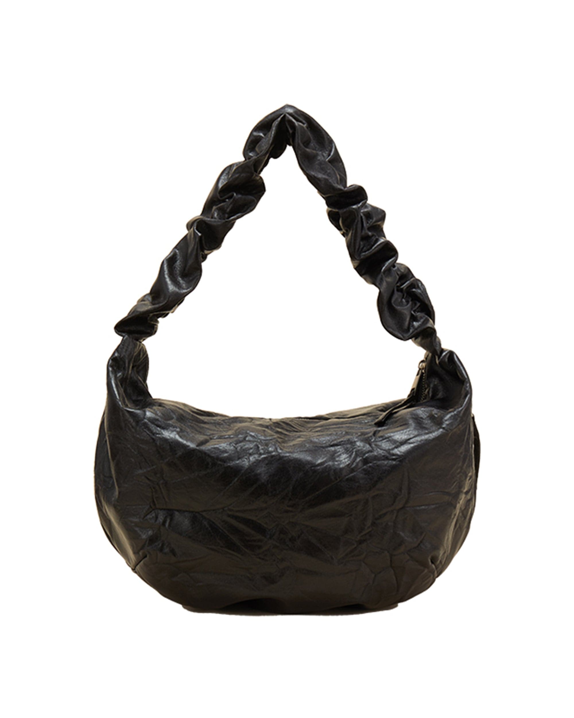 OPICLOTH Wrinkle Crescent Bag, premium urban and streetwear designers apparel on PROJECTISR.com, OPICLOTH