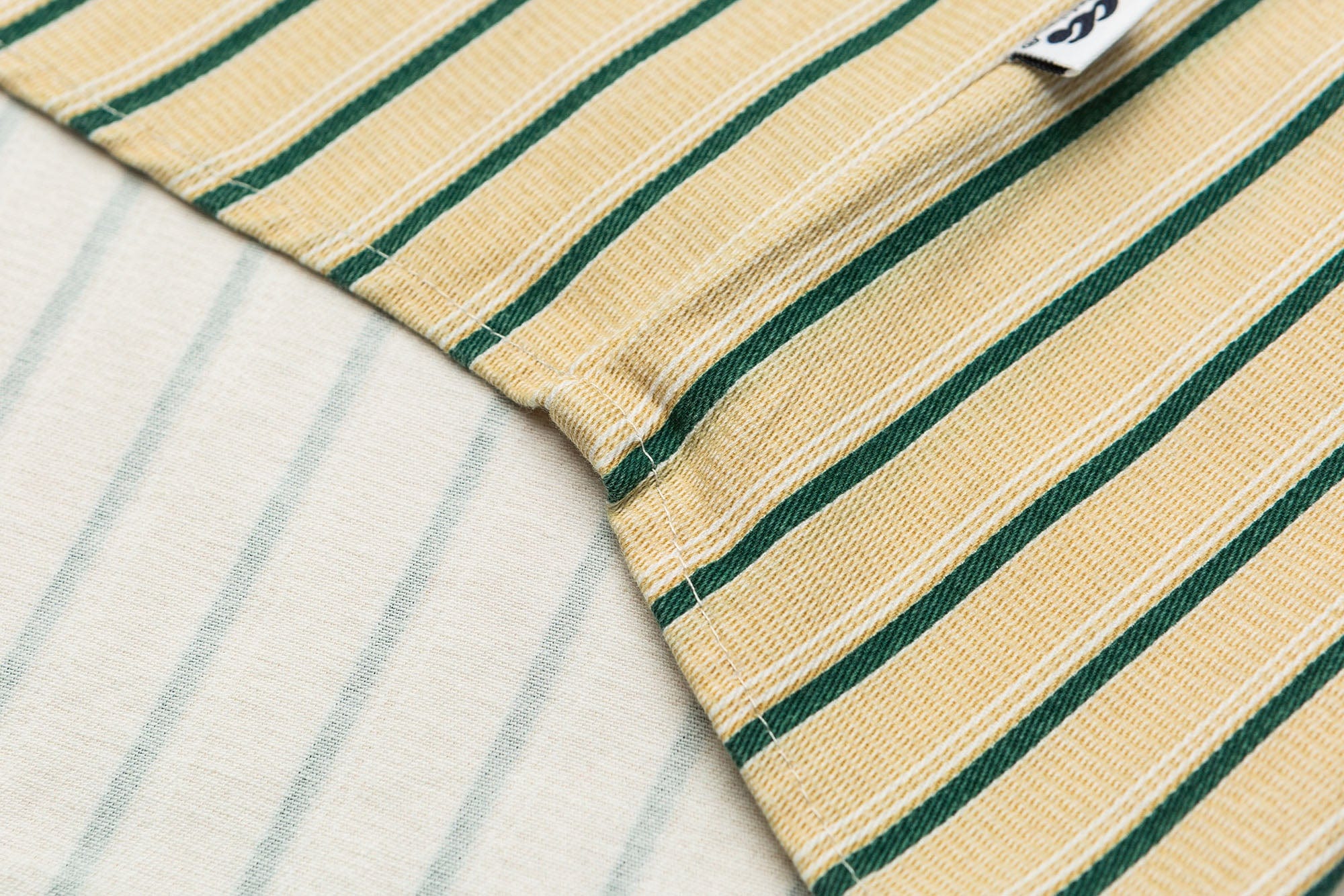 ME DA IGUAL Striped Long-Sleeve Hooded Shirt, premium urban and streetwear designers apparel on PROJECTISR.com, ME DA IGUAL