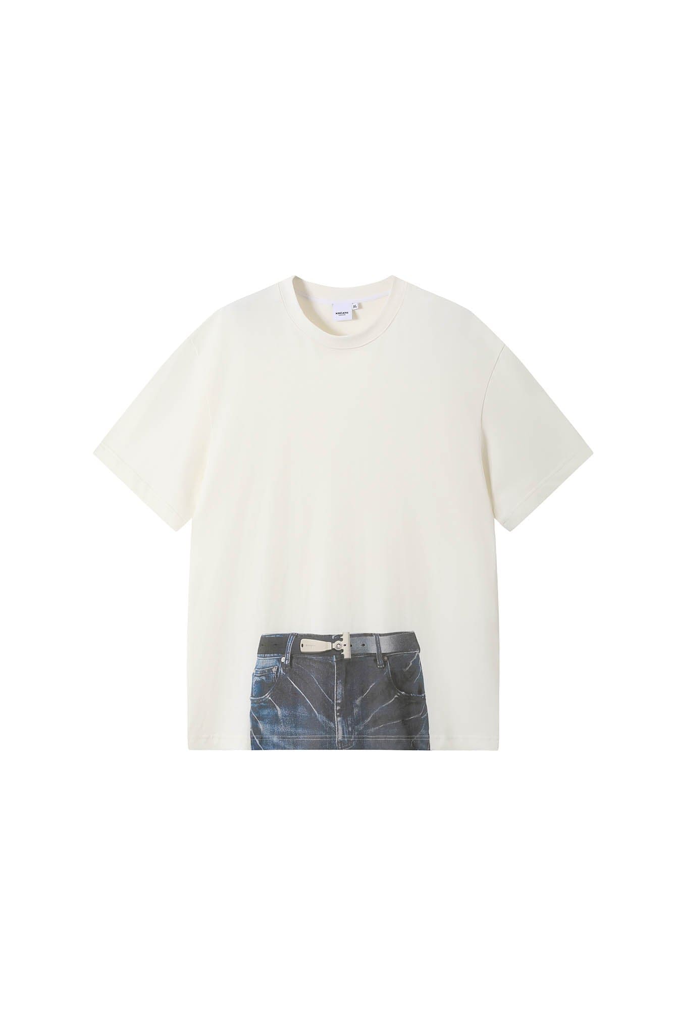 KREATE Jeans Graphic T-Shirt, premium urban and streetwear designers apparel on PROJECTISR.com, KREATE
