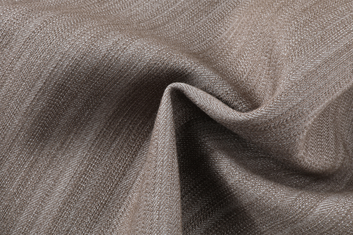 REMODUTION Asymmetrical Pleated Wide-Leg Trousers
