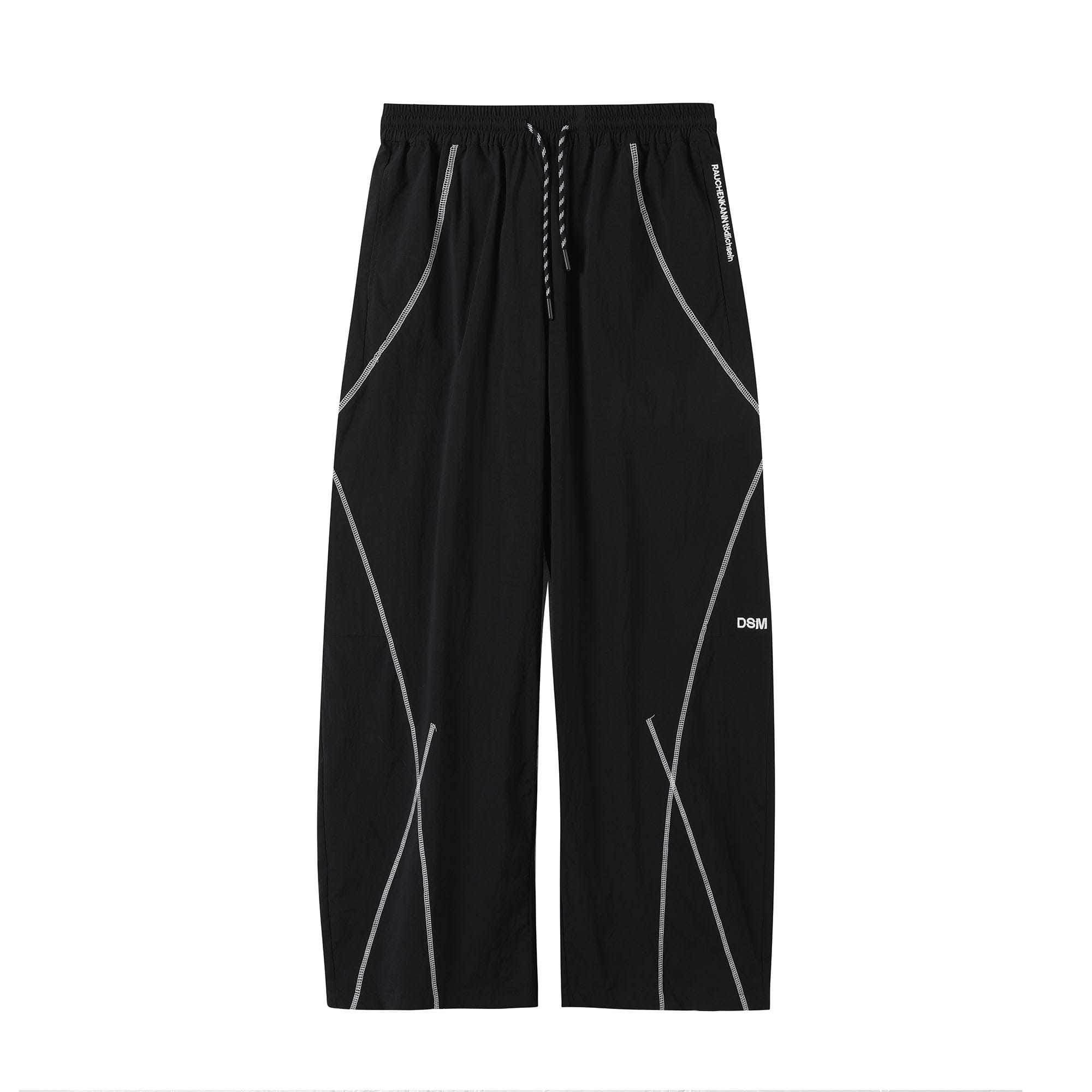 DONSMOKE Contrast Cross Stitch Quick-Dry Pants, premium urban and streetwear designers apparel on PROJECTISR.com, DONSMOKE