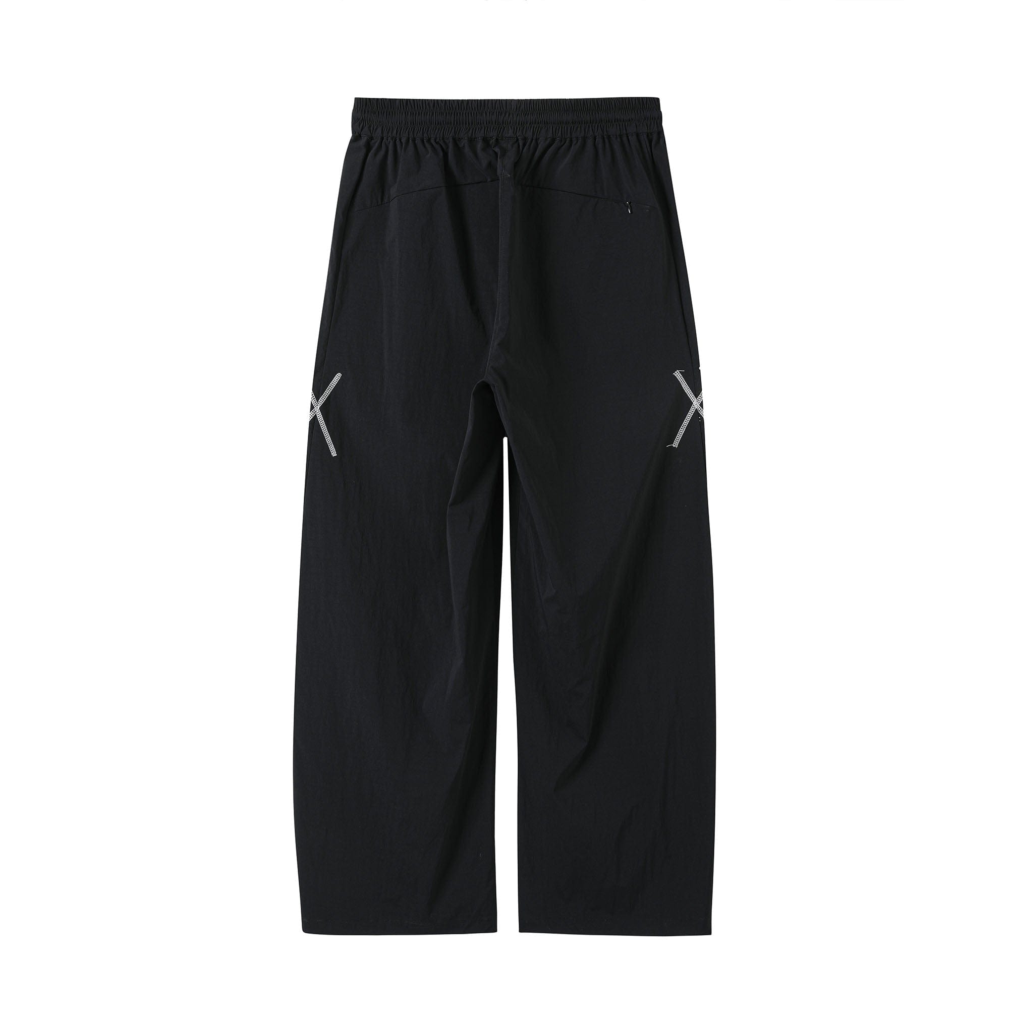 DONSMOKE Contrast Cross Stitch Quick-Dry Pants, premium urban and streetwear designers apparel on PROJECTISR.com, DONSMOKE