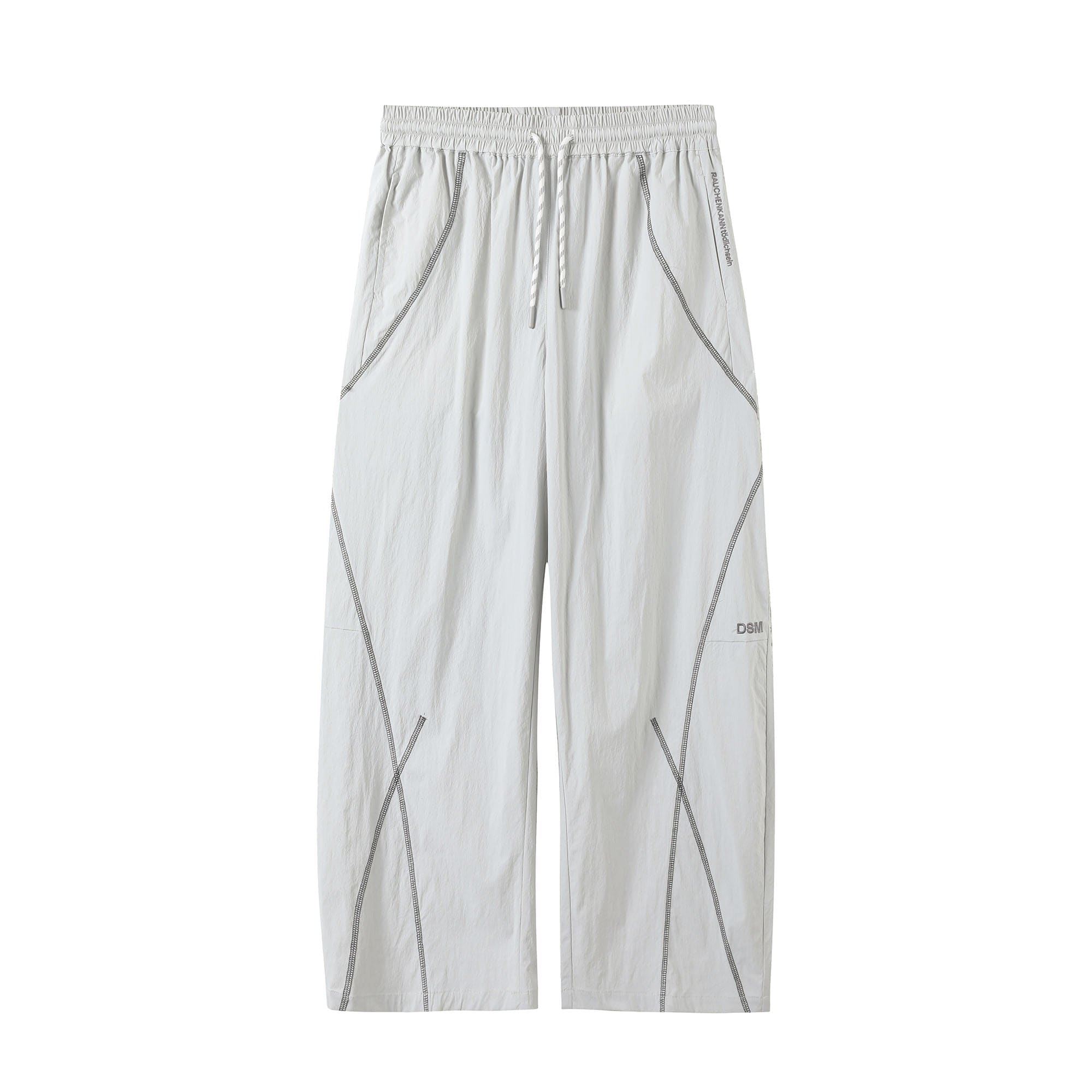 DONSMOKE Contrast Cross Stitch Quick-Dry Pants, premium urban and streetwear designers apparel on PROJECTISR.com, DONSMOKE