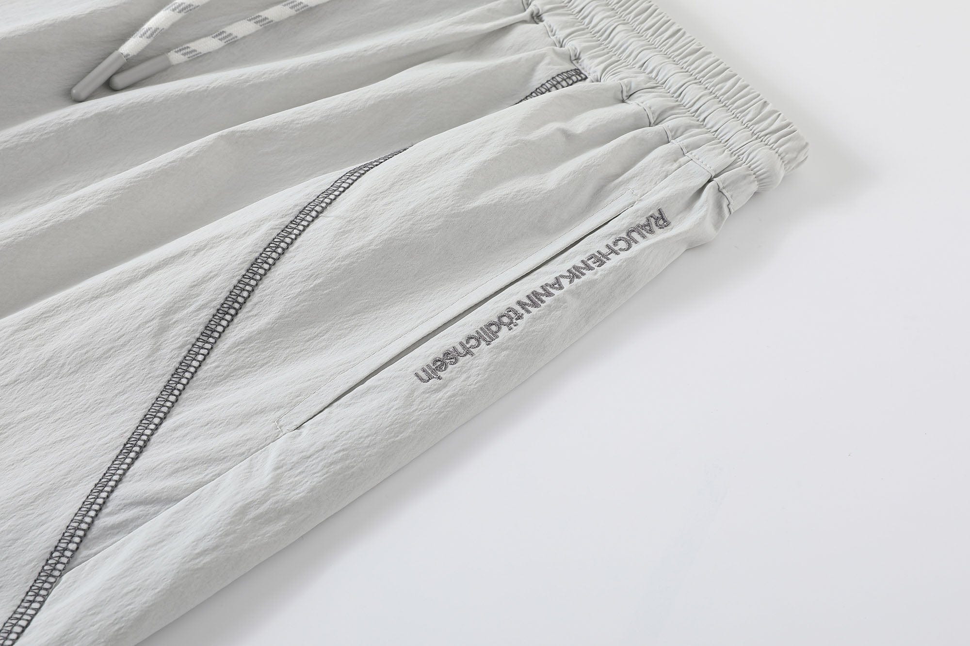 DONSMOKE Contrast Cross Stitch Quick-Dry Pants, premium urban and streetwear designers apparel on PROJECTISR.com, DONSMOKE
