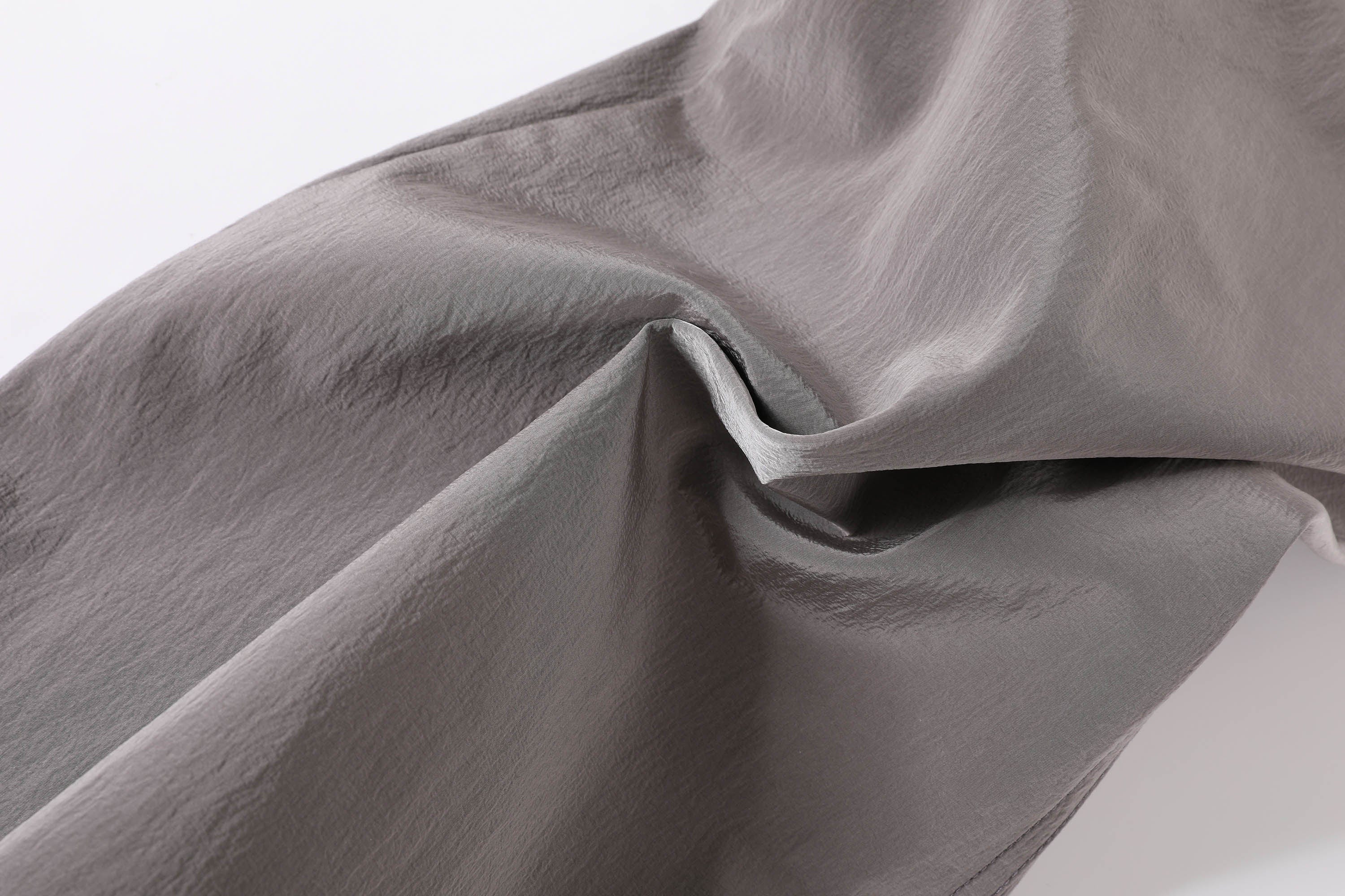 KREATE Liquid Metal Crinkled Flared Cargo, premium urban and streetwear designers apparel on PROJECTISR.com, KREATE
