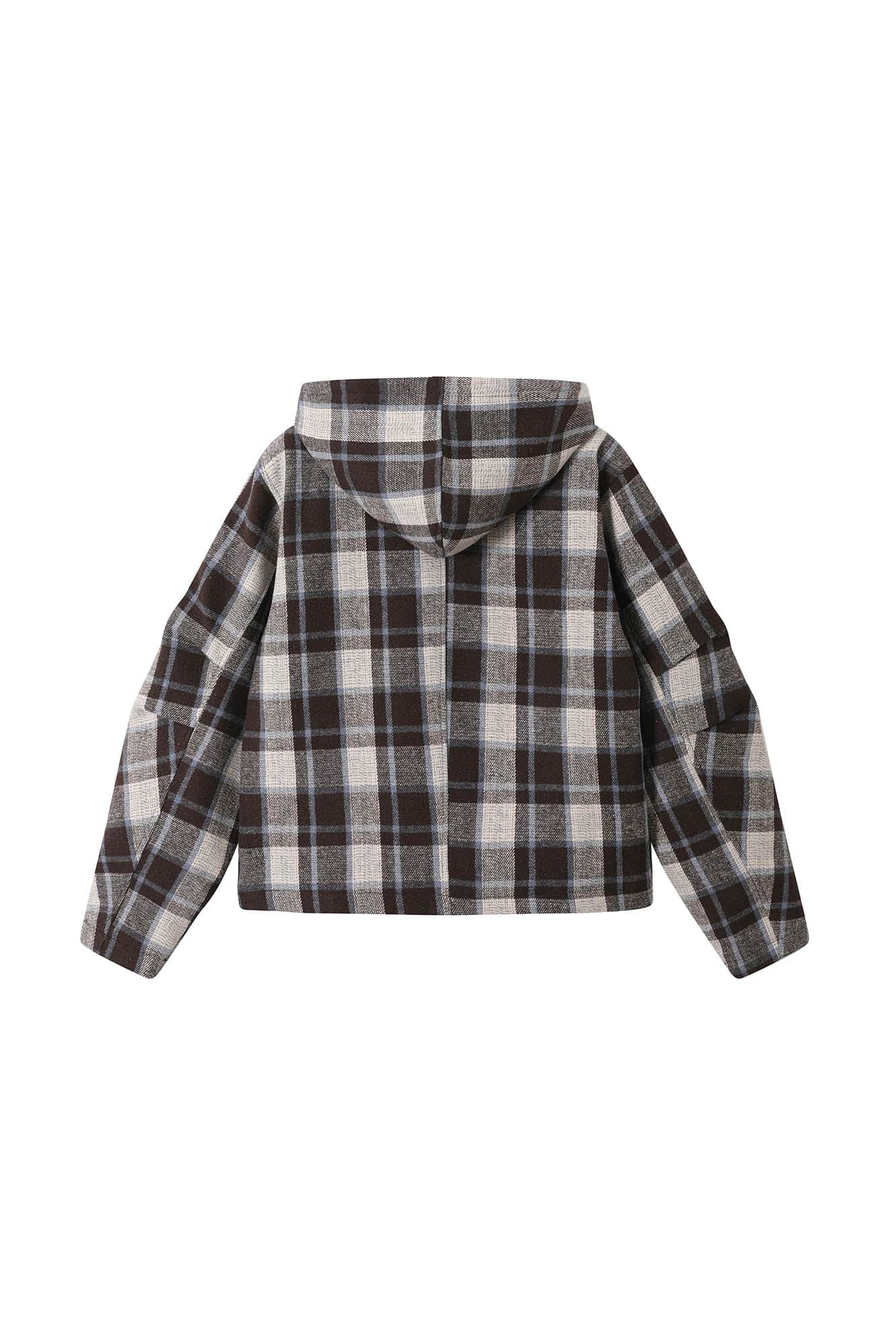 KREATE Asymmetrical Zipper Hooded Jacket, premium urban and streetwear designers apparel on PROJECTISR.com, KREATE