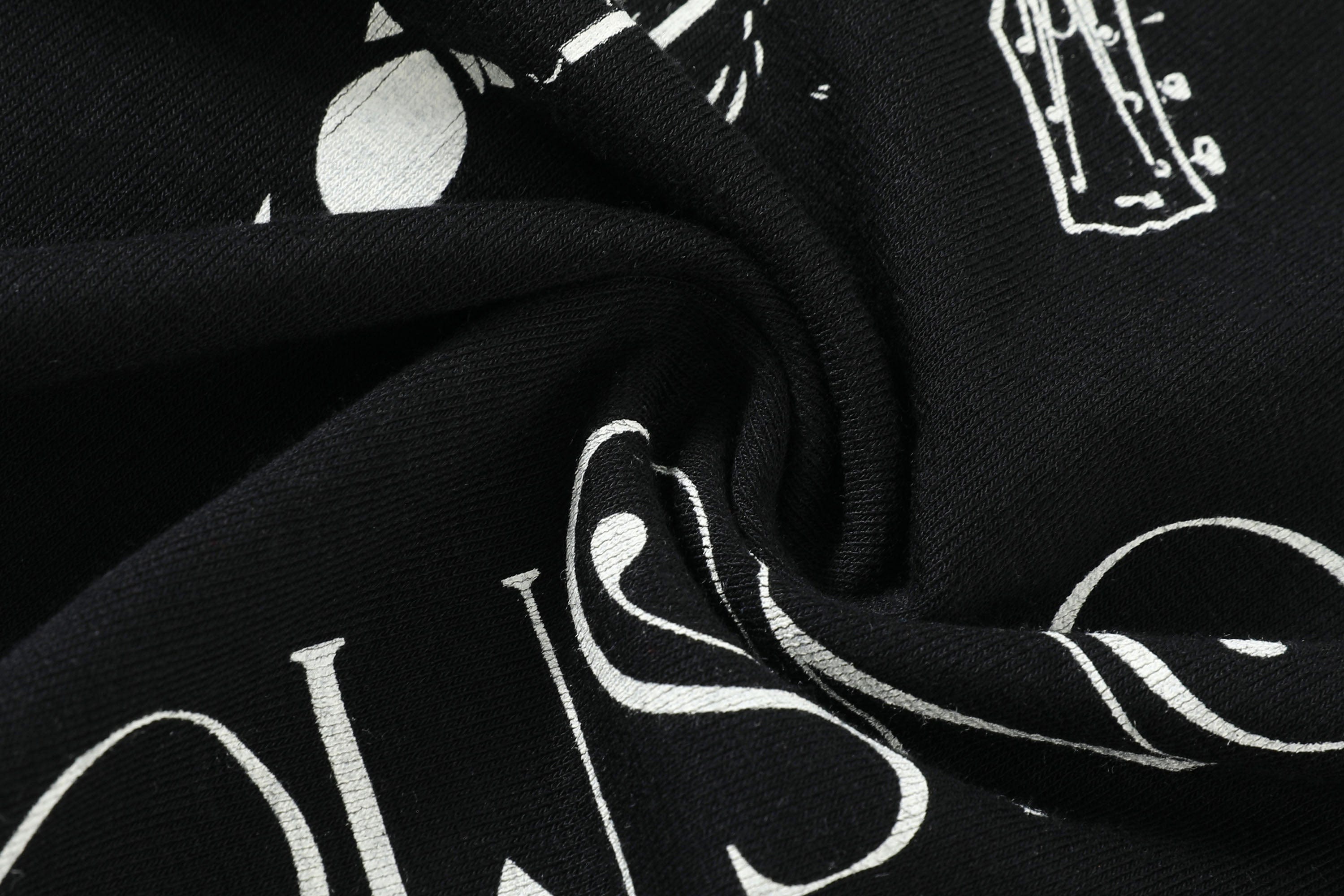 DONSMOKE × NANA Punk Graphic Stitch Long-Sleeve Tee, premium urban and streetwear designers apparel on PROJECTISR.com, DONSMOKE